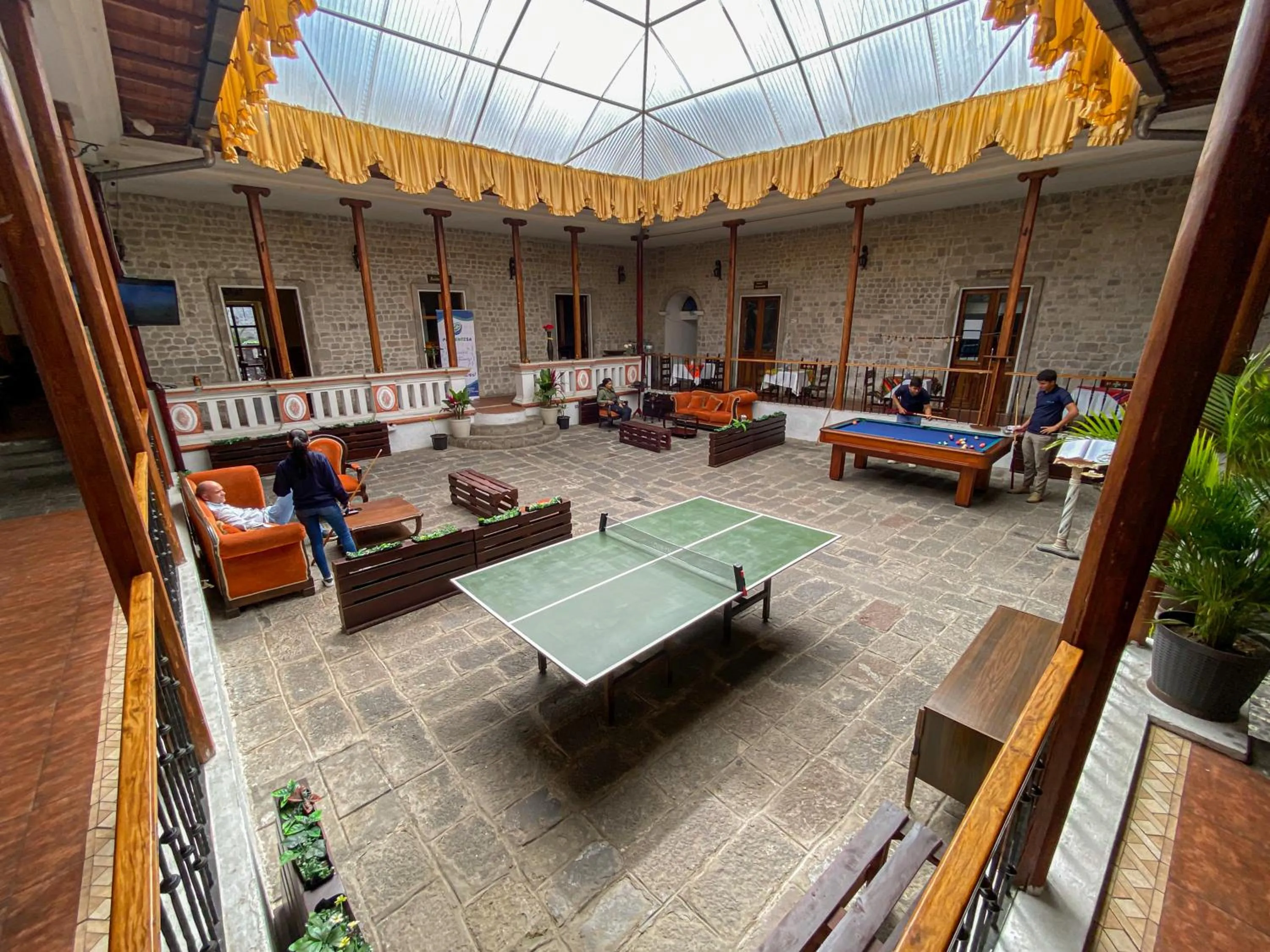 Living room in Villa de Tacvnga Hotel