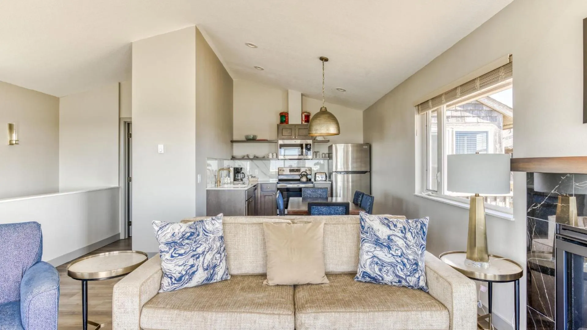 kitchen in Lighthouse Oceanfront Resort