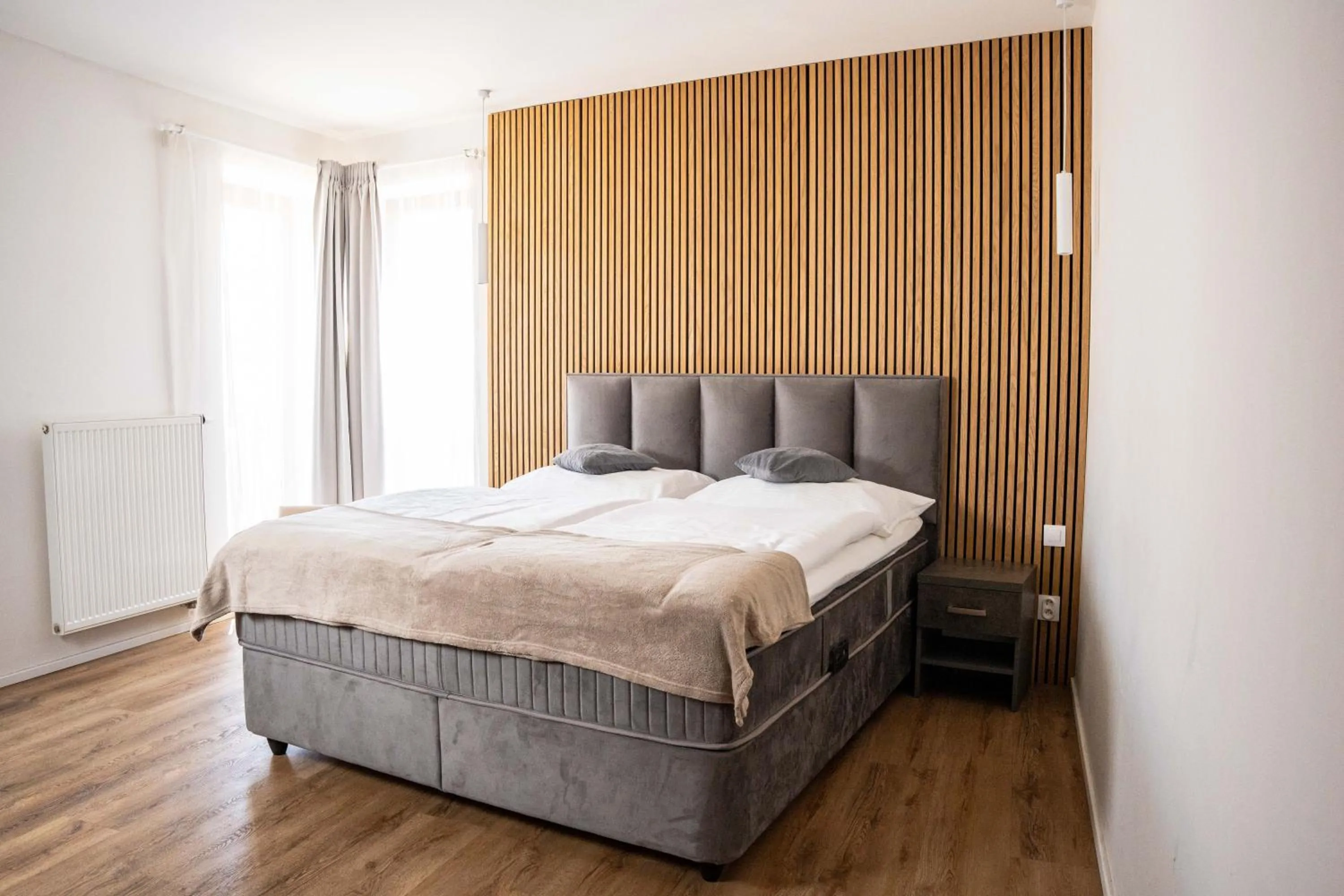 Bed in Hotel Sharingham