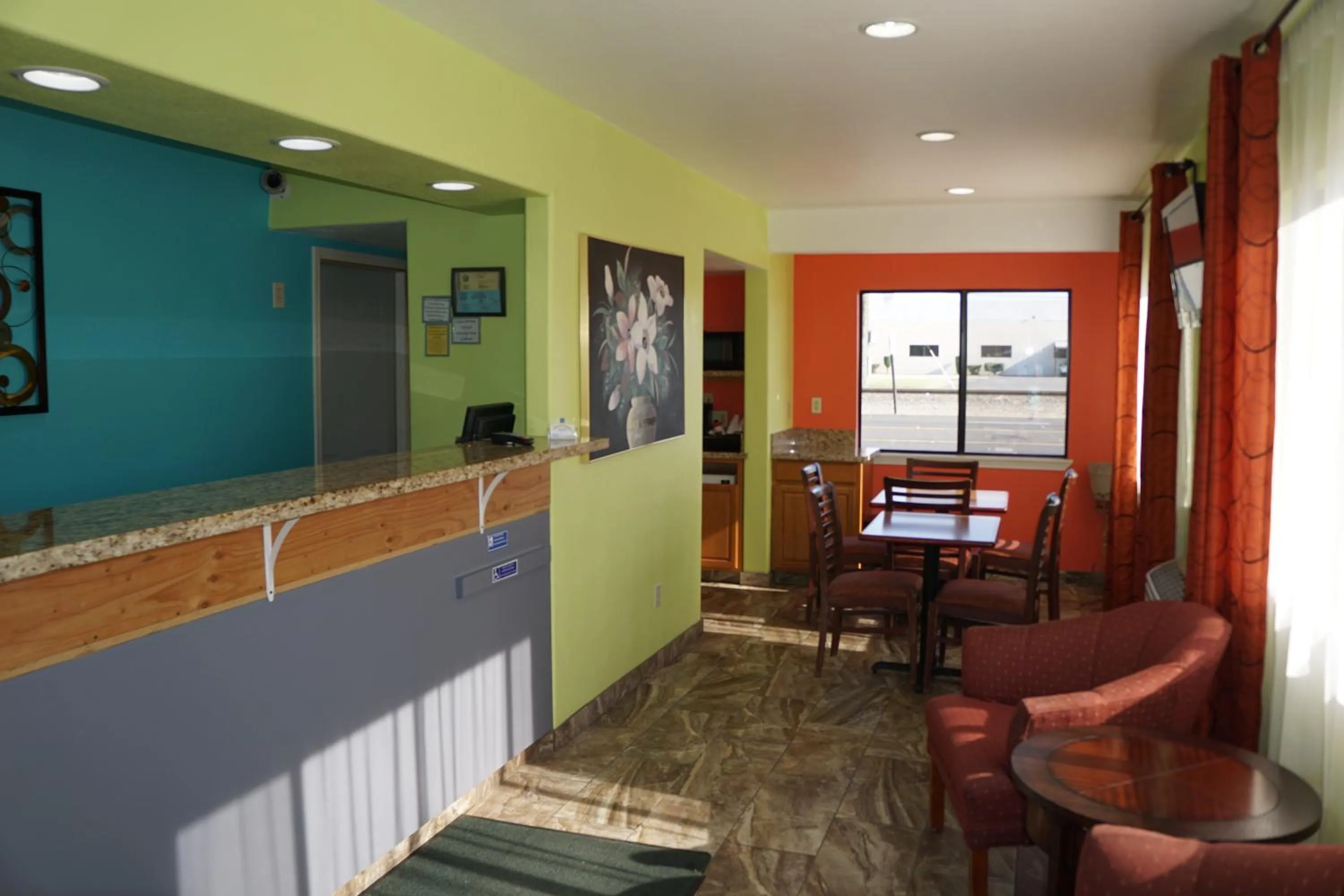 Lobby or reception in Apex Inn