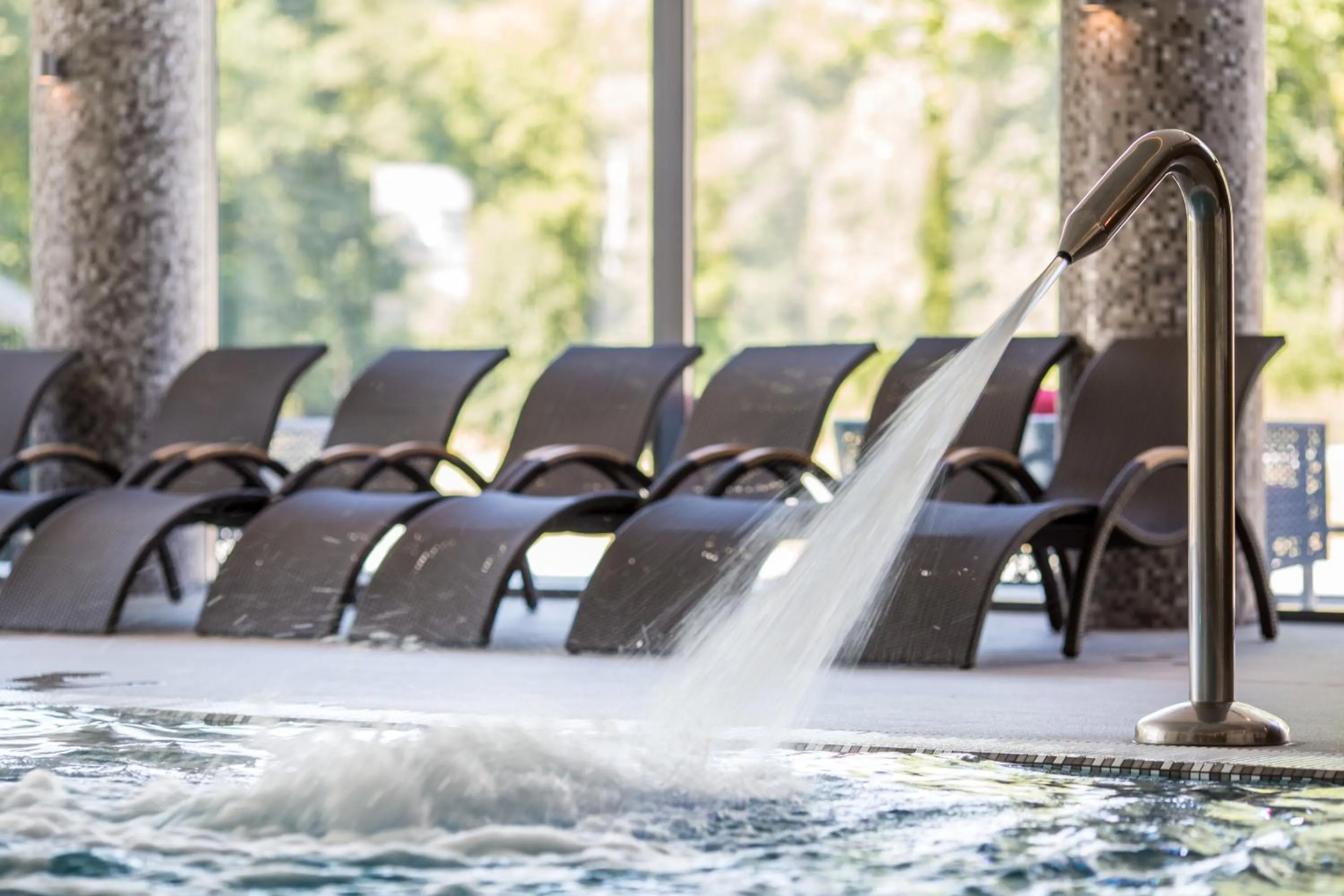 Swimming pool in Hanza Pałac Wellness & SPA