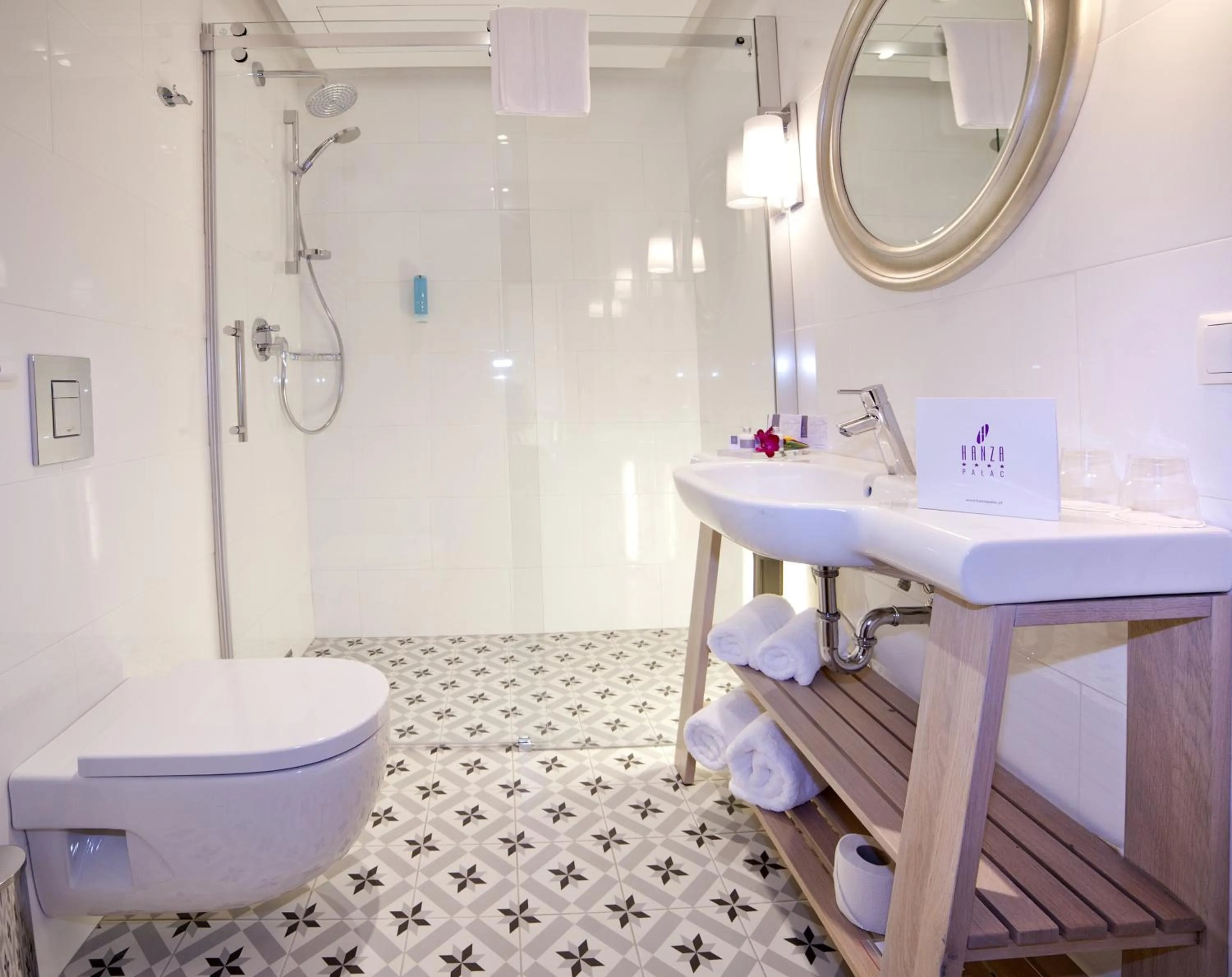 Shower in Hanza Pałac Wellness & SPA