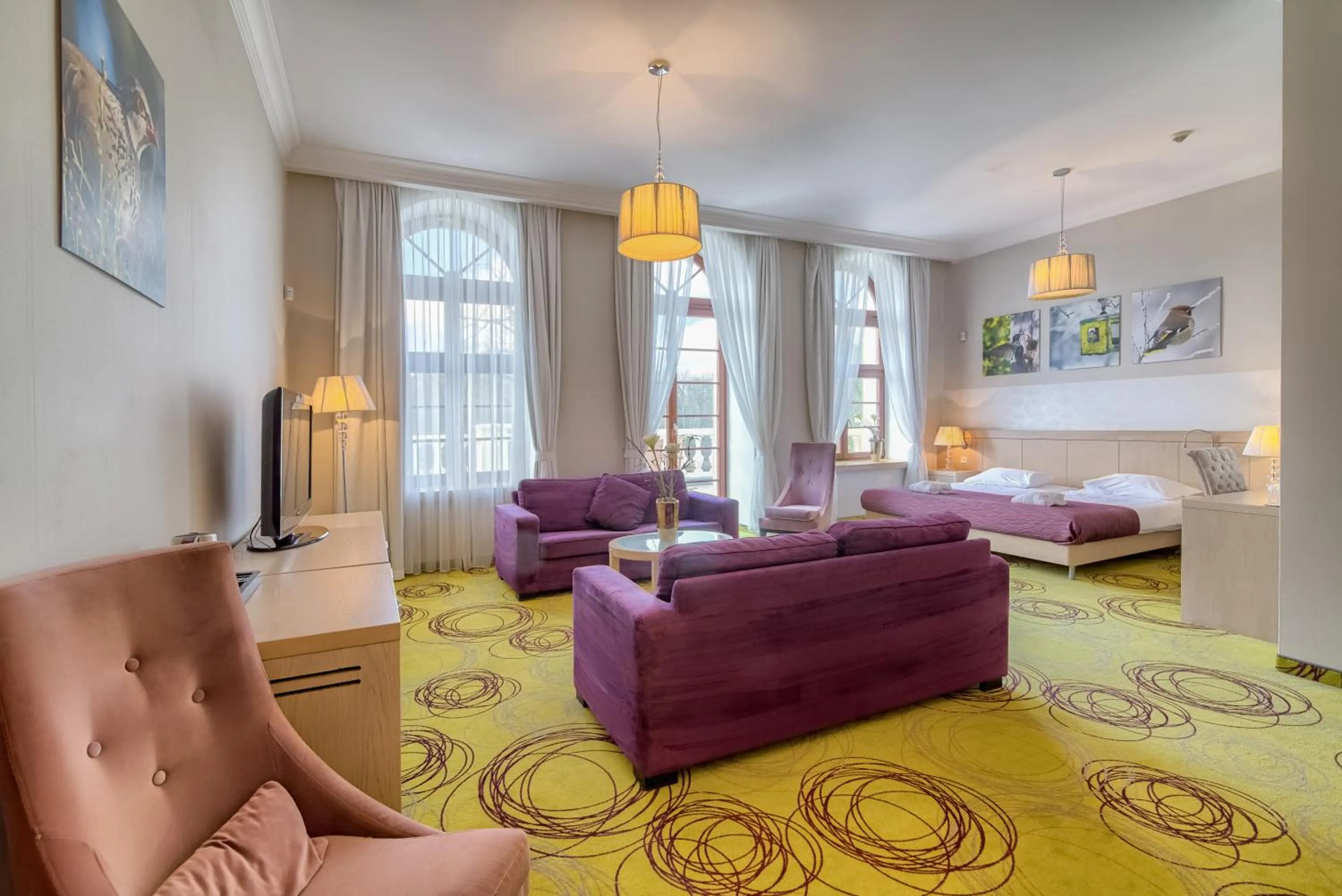 Photo of the whole room, Bed in Hanza Pałac Wellness & SPA