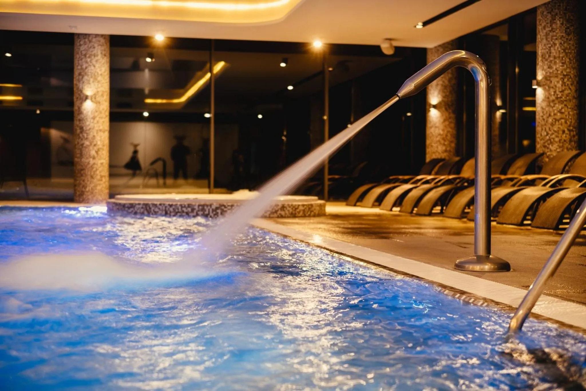 Pool view in Hanza Pałac Wellness & SPA