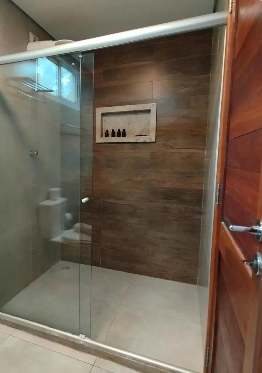 Bathroom in Pousada Recanto