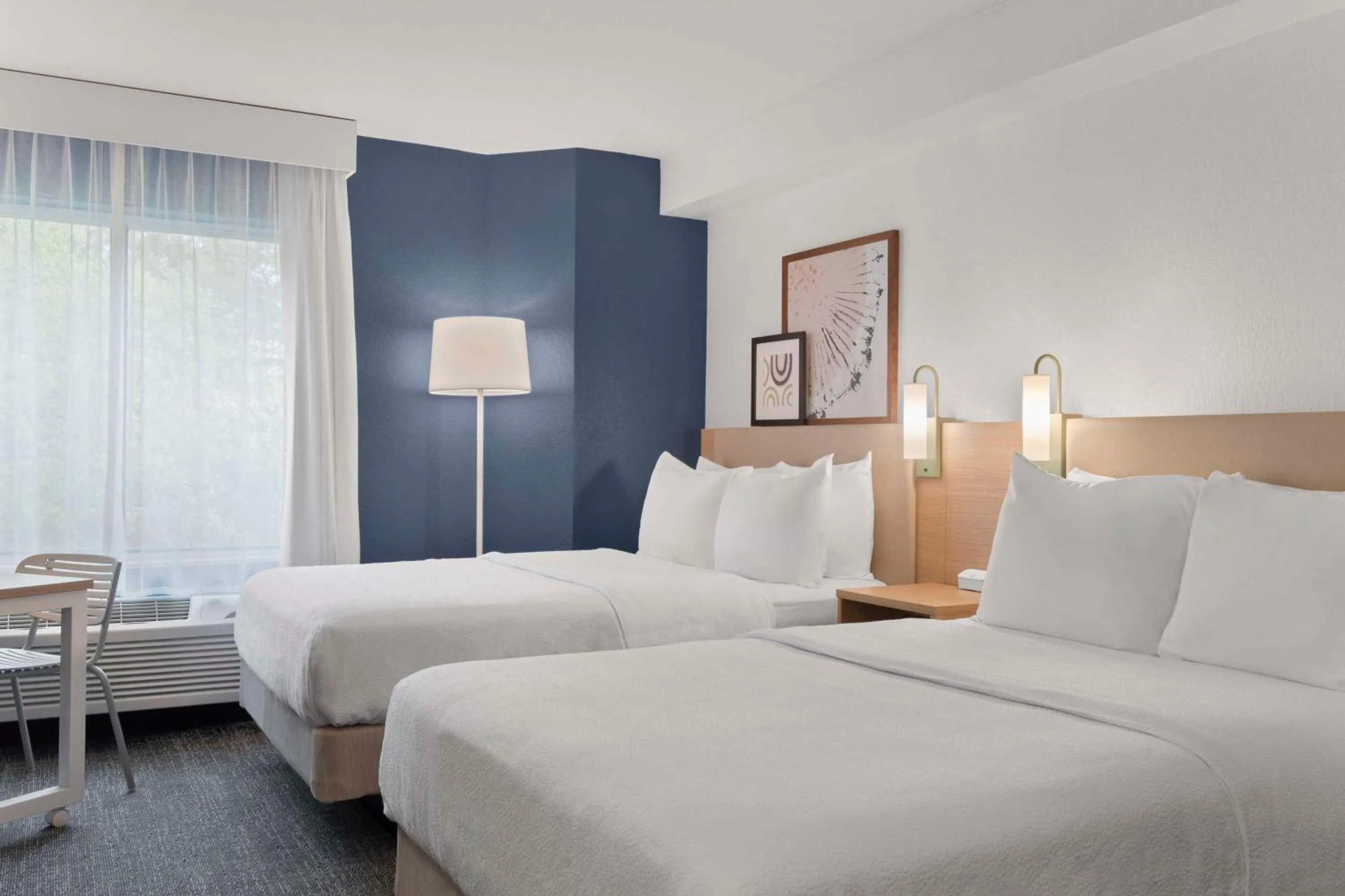 Bed in Spark by Hilton Orlando near SeaWorld