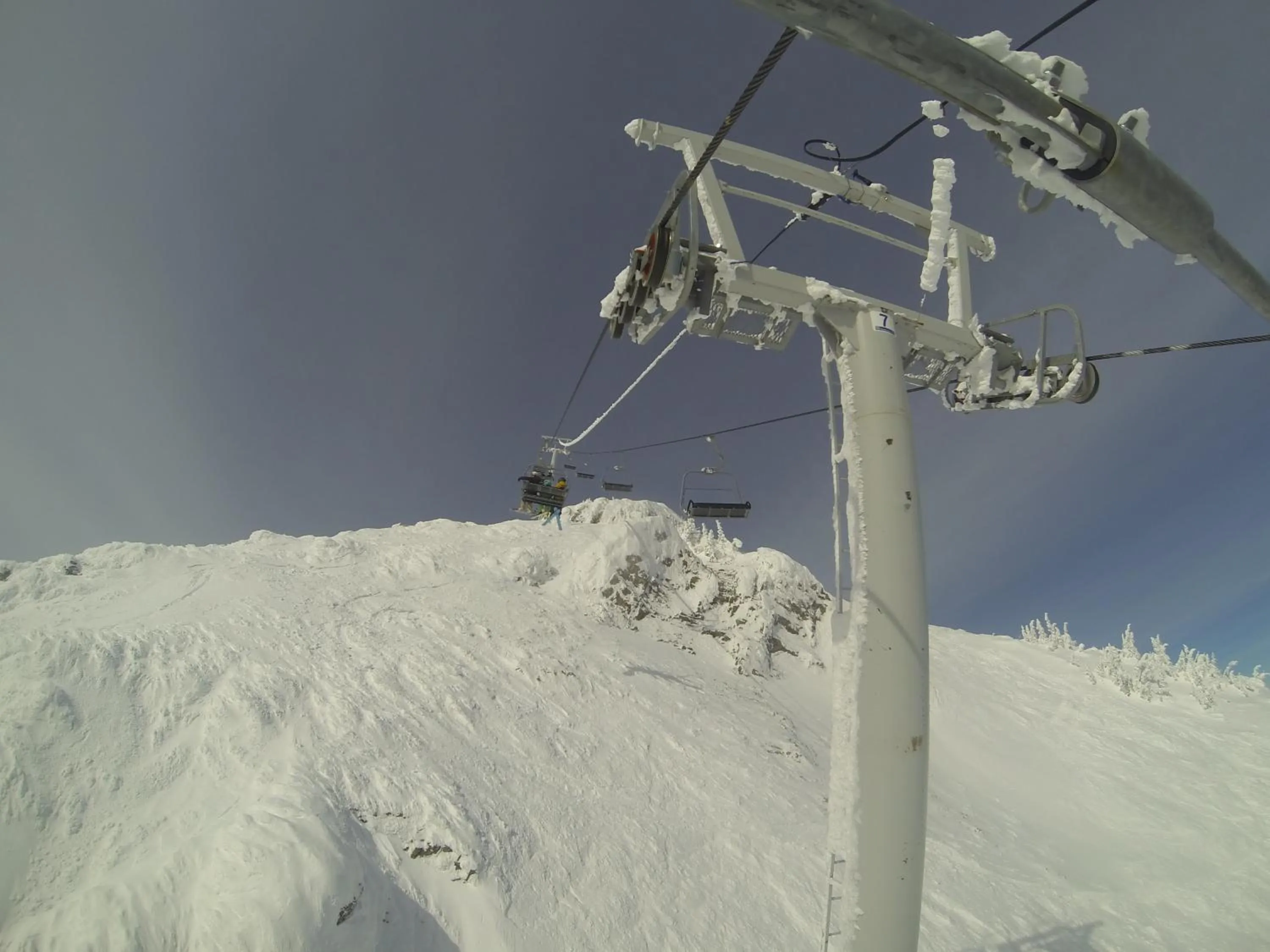 Skiing in Fernie Slopeside Lodge