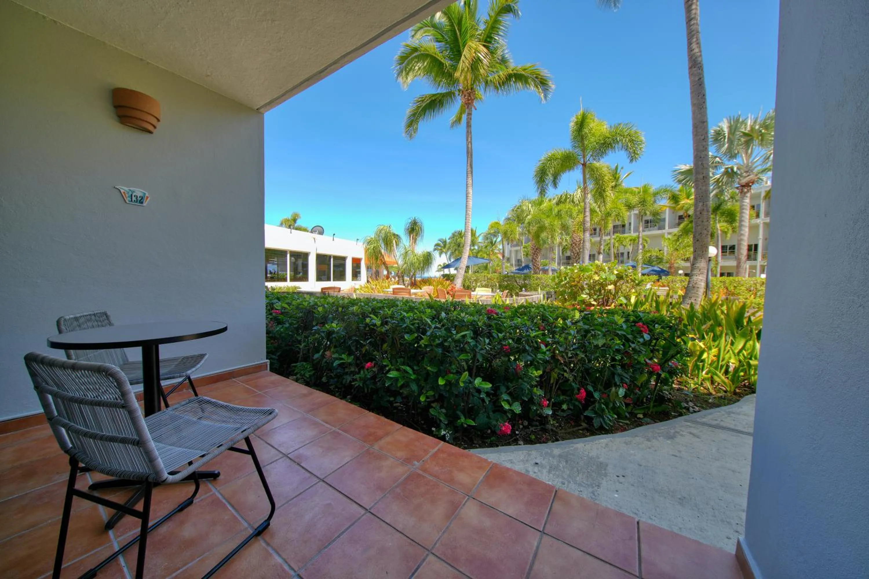 Garden view in Rincon of the Seas Grand Caribbean Hotel