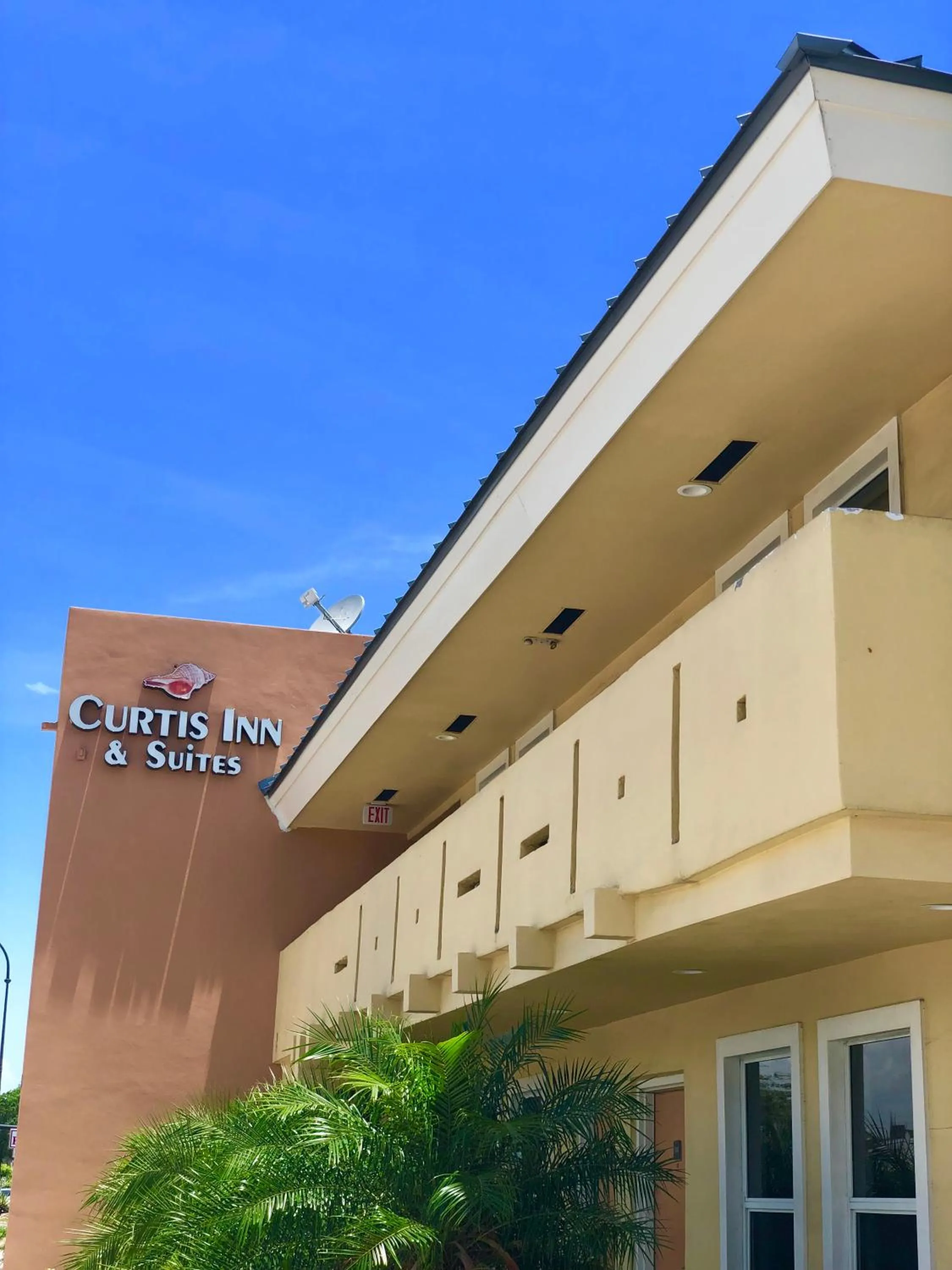 Property building in Curtis Inn & Suites