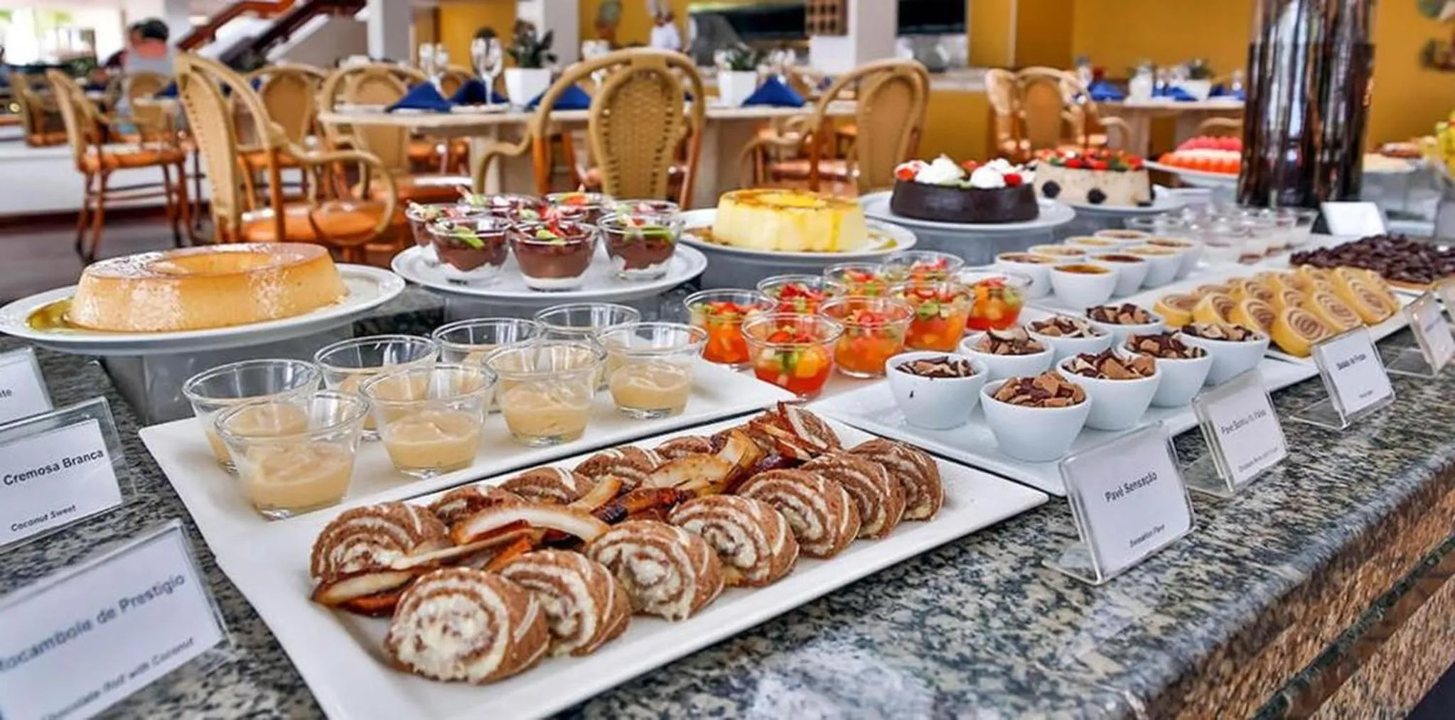 Food and drinks in Transamerica Comandatuba - All Inclusive Resort