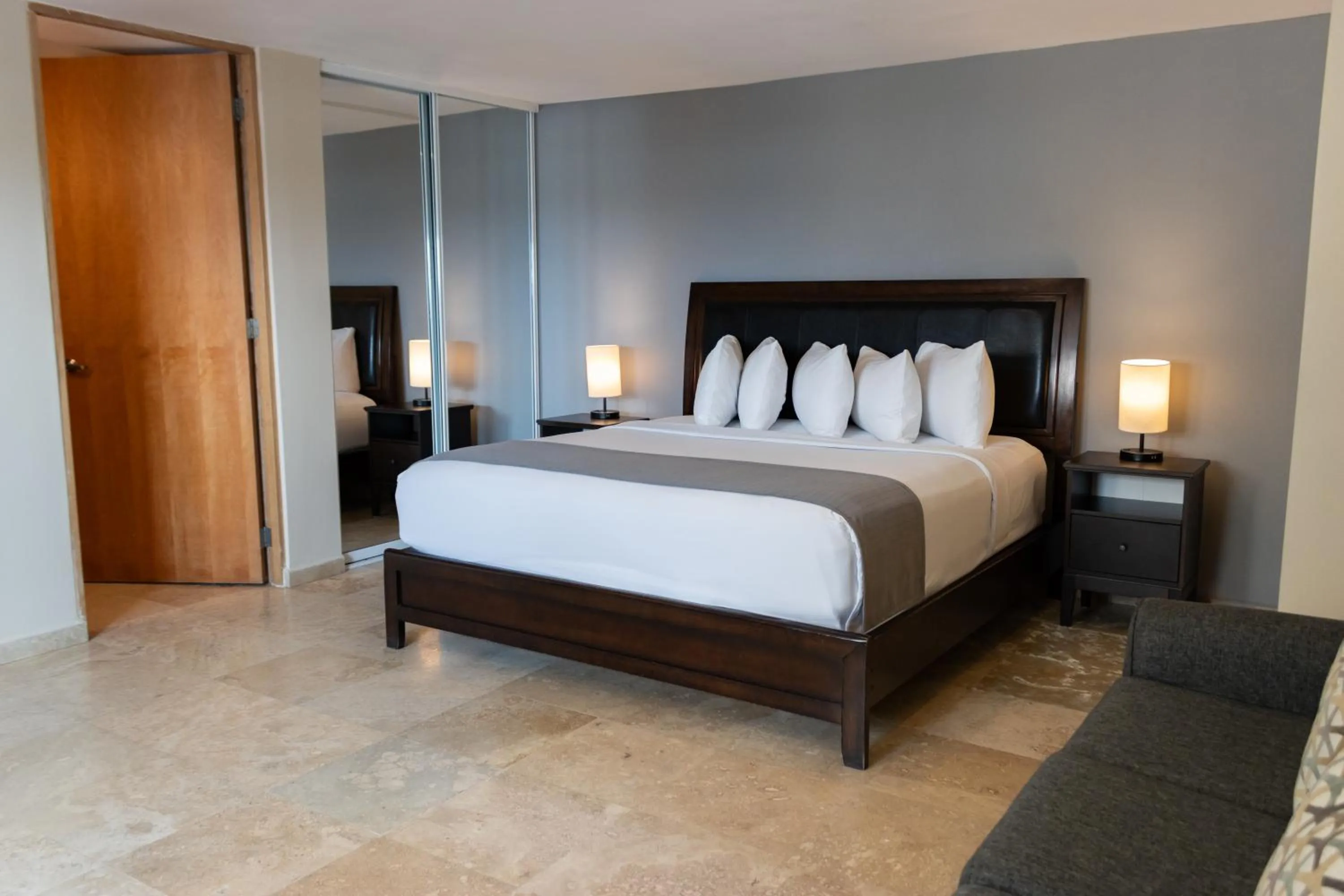 Bed in Ciqala Suites Hotel - San Juan