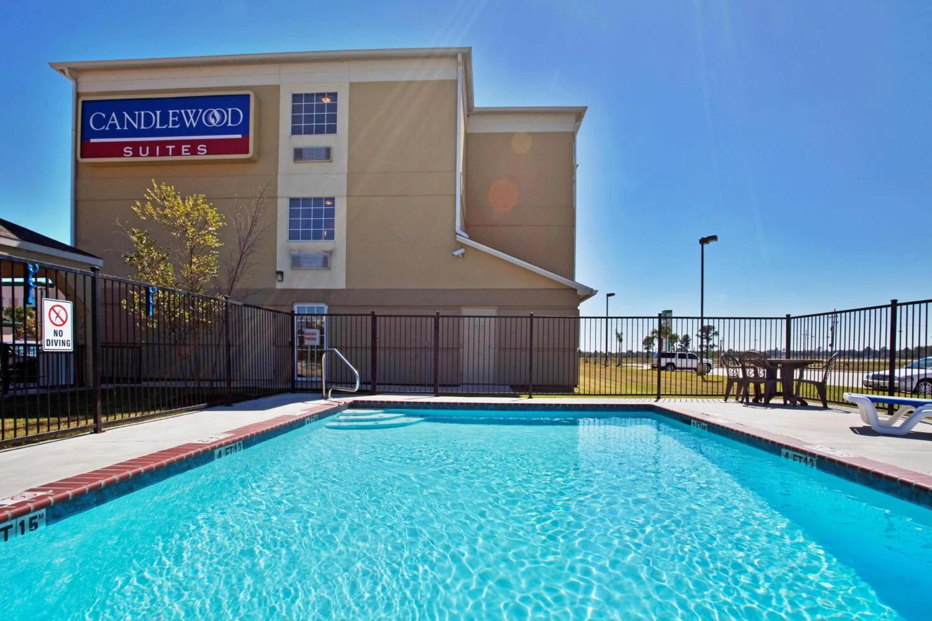 Swimming pool in Candlewood Suites Lake Charles-Sulphur by IHG