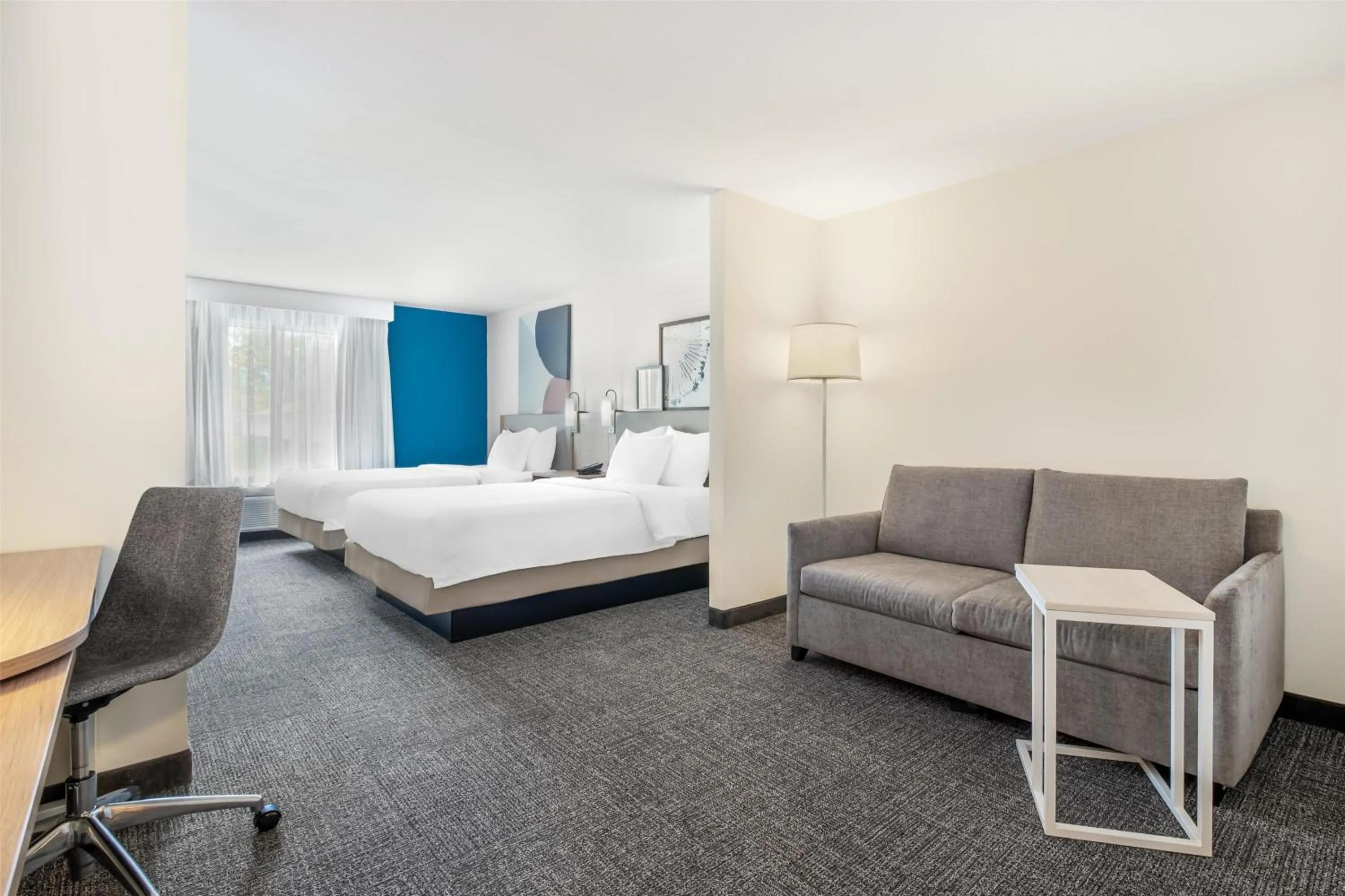 Living room, Bed in Spark by Hilton Shepherdsville Louisville South