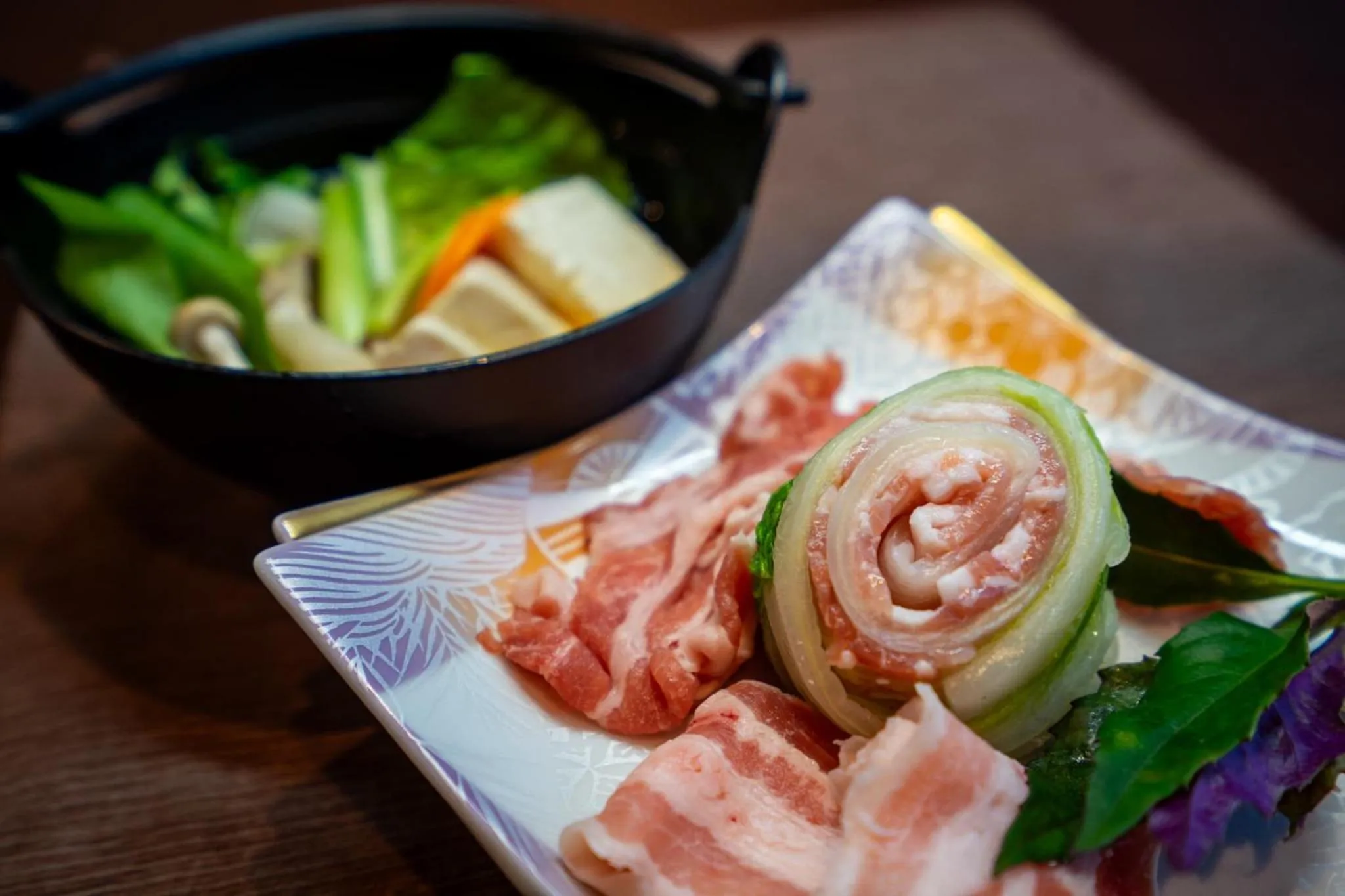 Dinner in Marine Blue Yakushima
