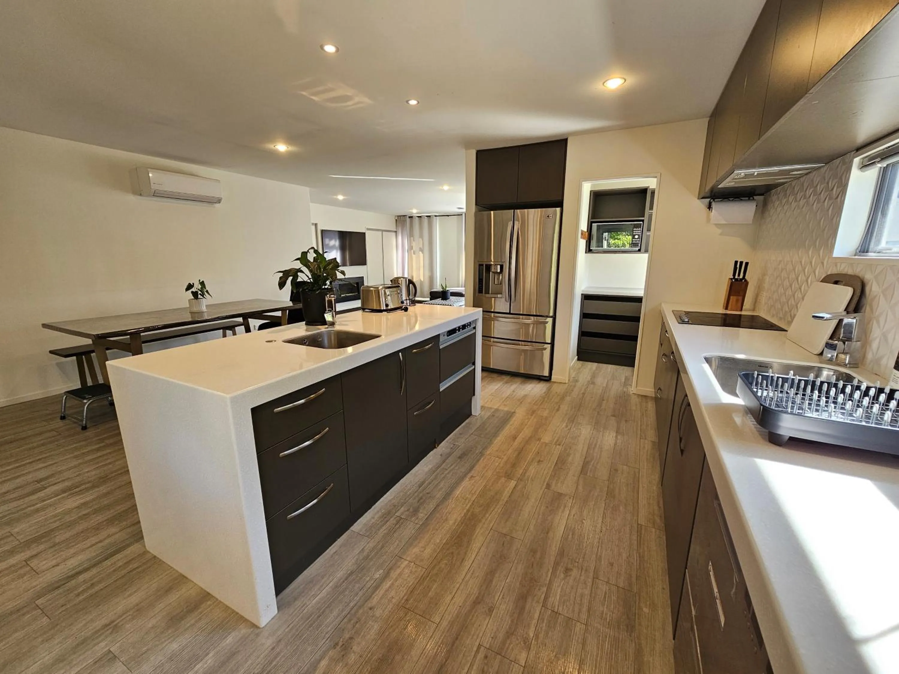 Kitchen or kitchenette in Azena Suites & Apartment