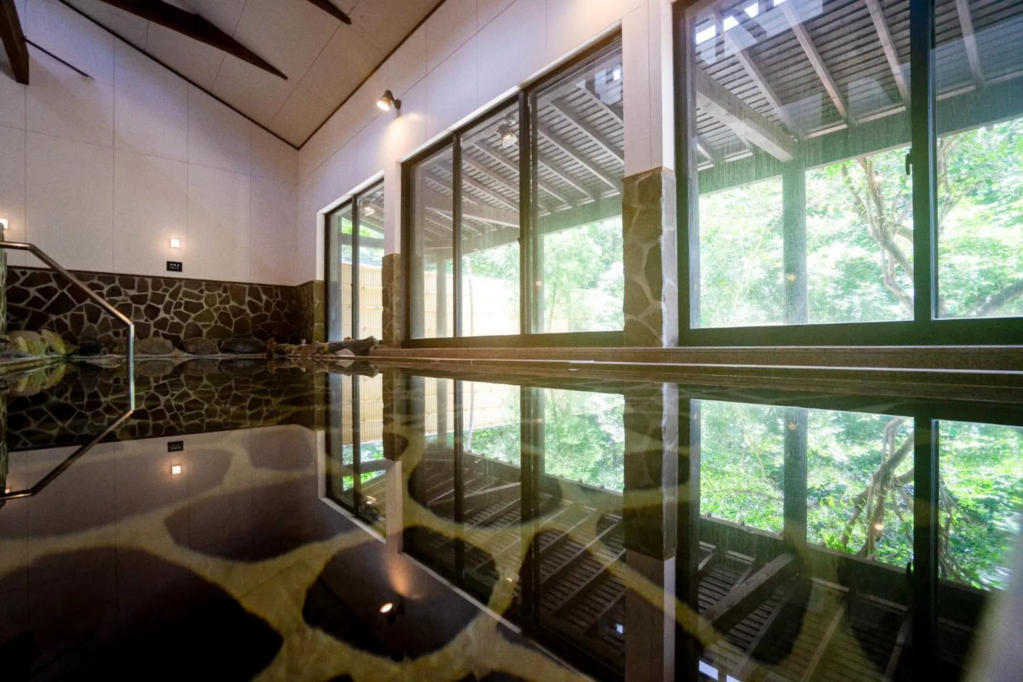 Hot Spring Bath in Jomon no Yado Manten