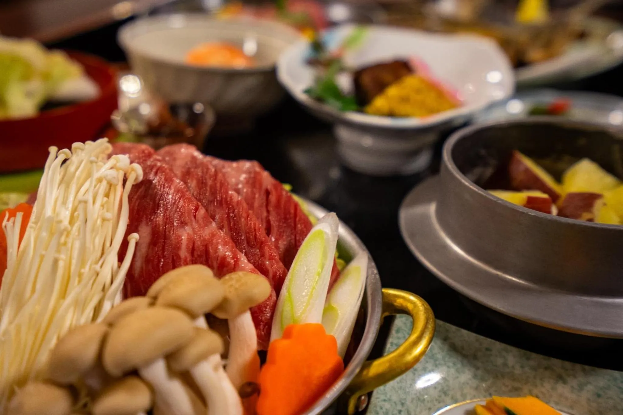 Food in Jomon no Yado Manten