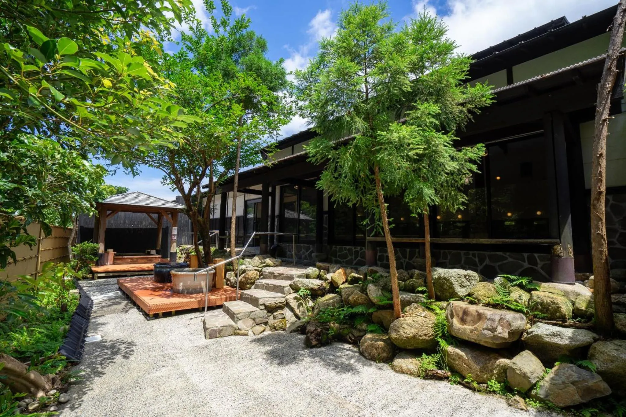 Hot Spring Bath in Jomon no Yado Manten