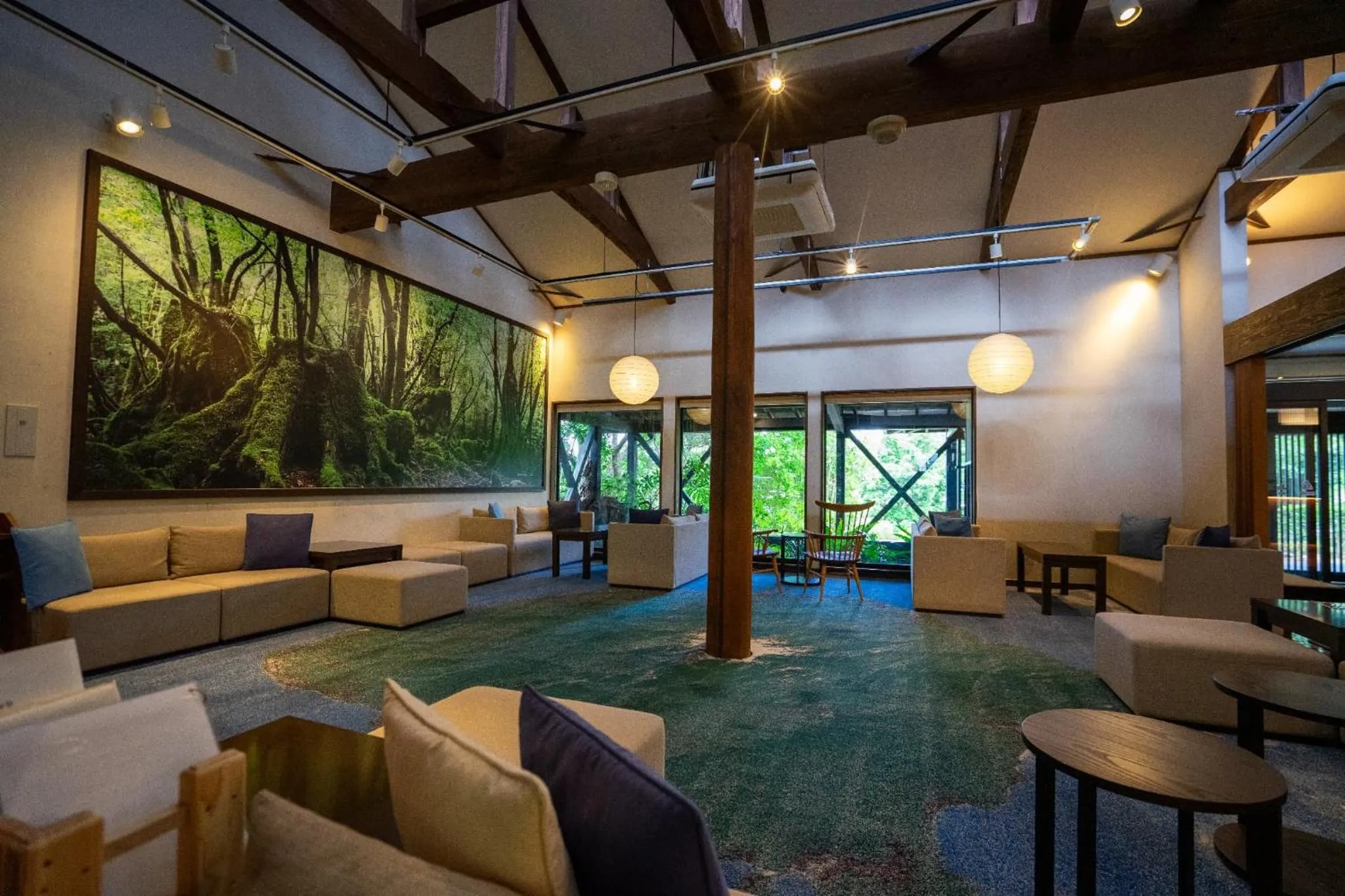 Area and facilities in Jomon no Yado Manten