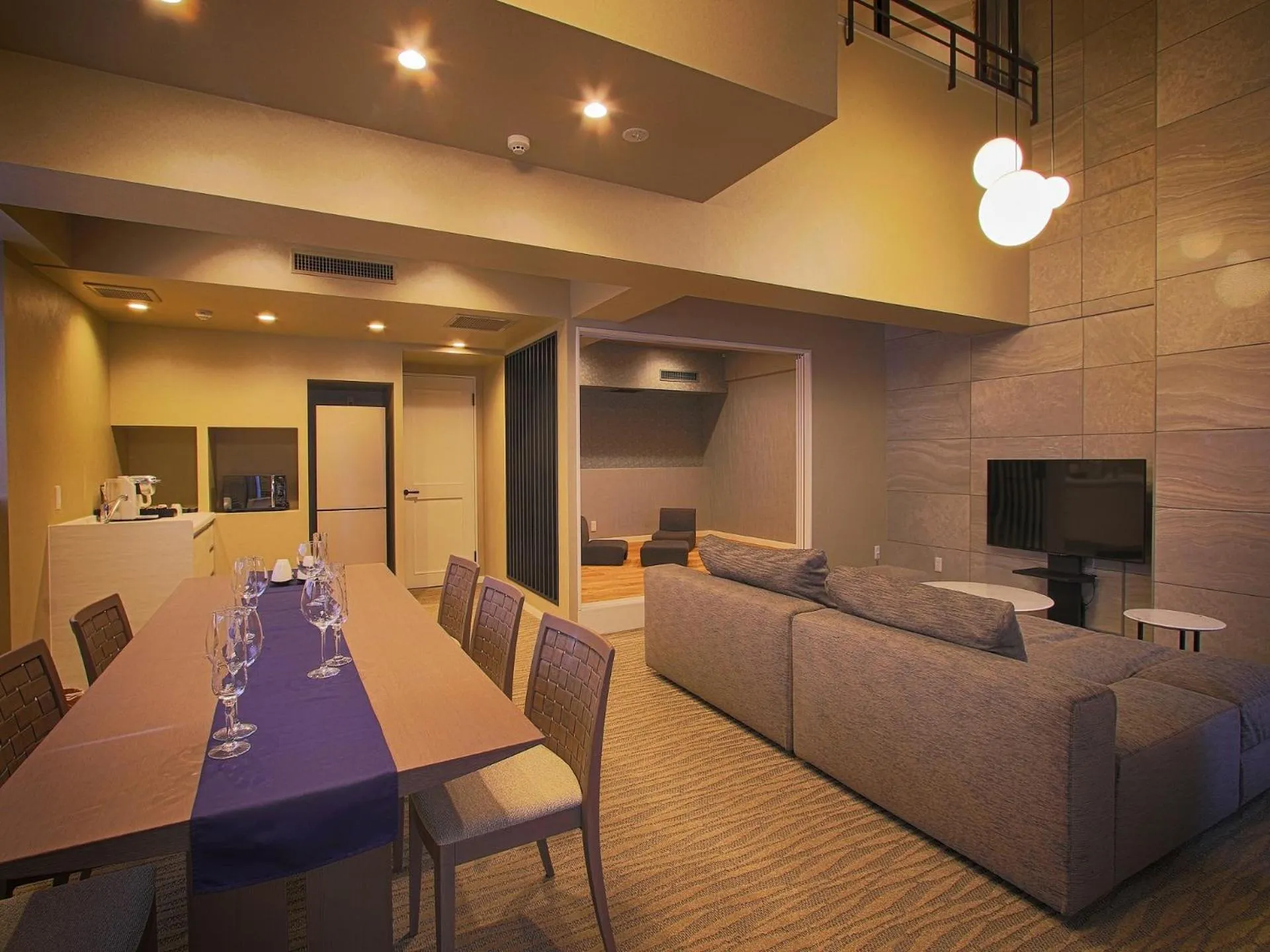 Living room in Hotel Regina Kawaguchiko