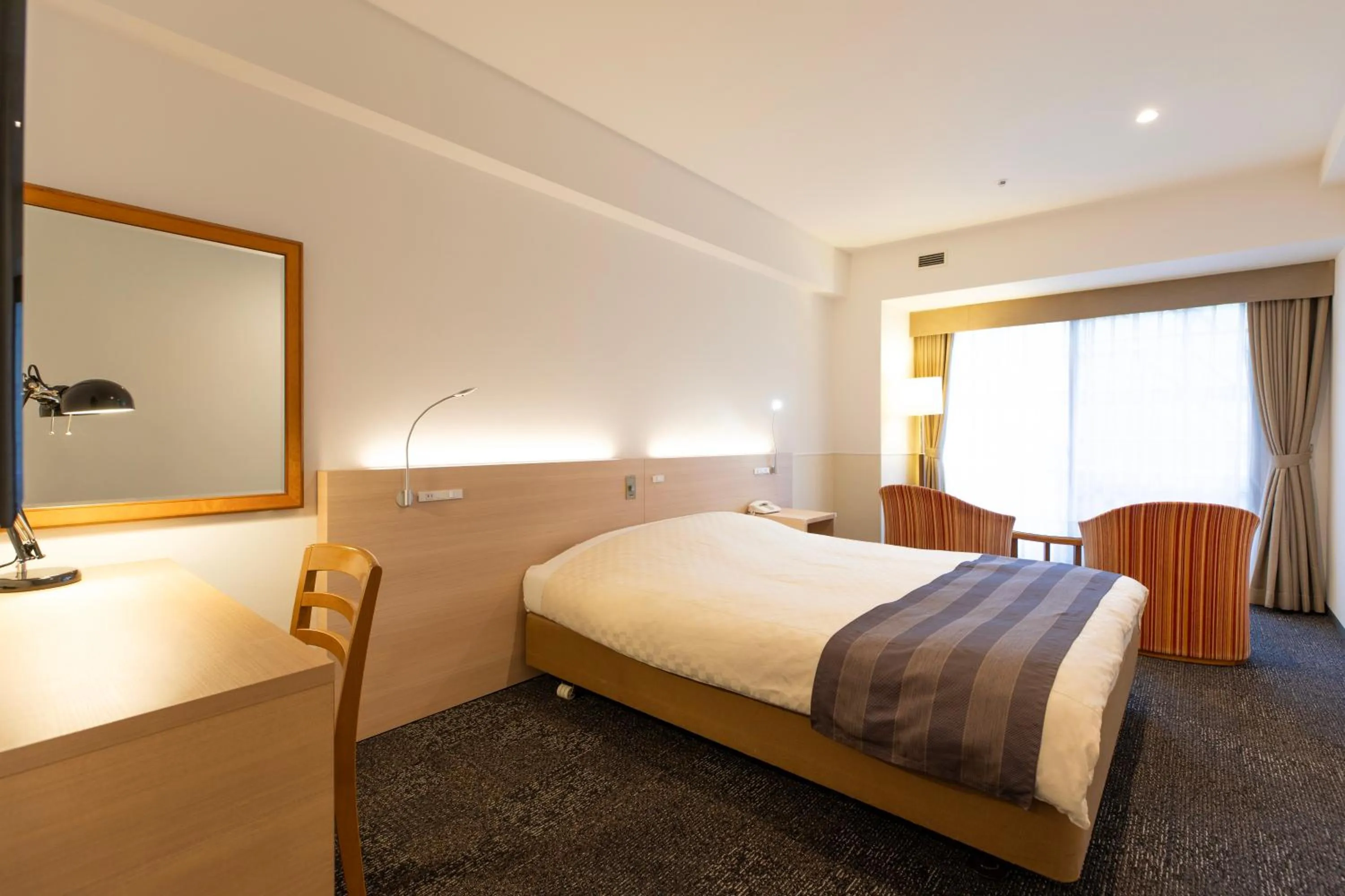 Bed in Hotel Regina Kawaguchiko