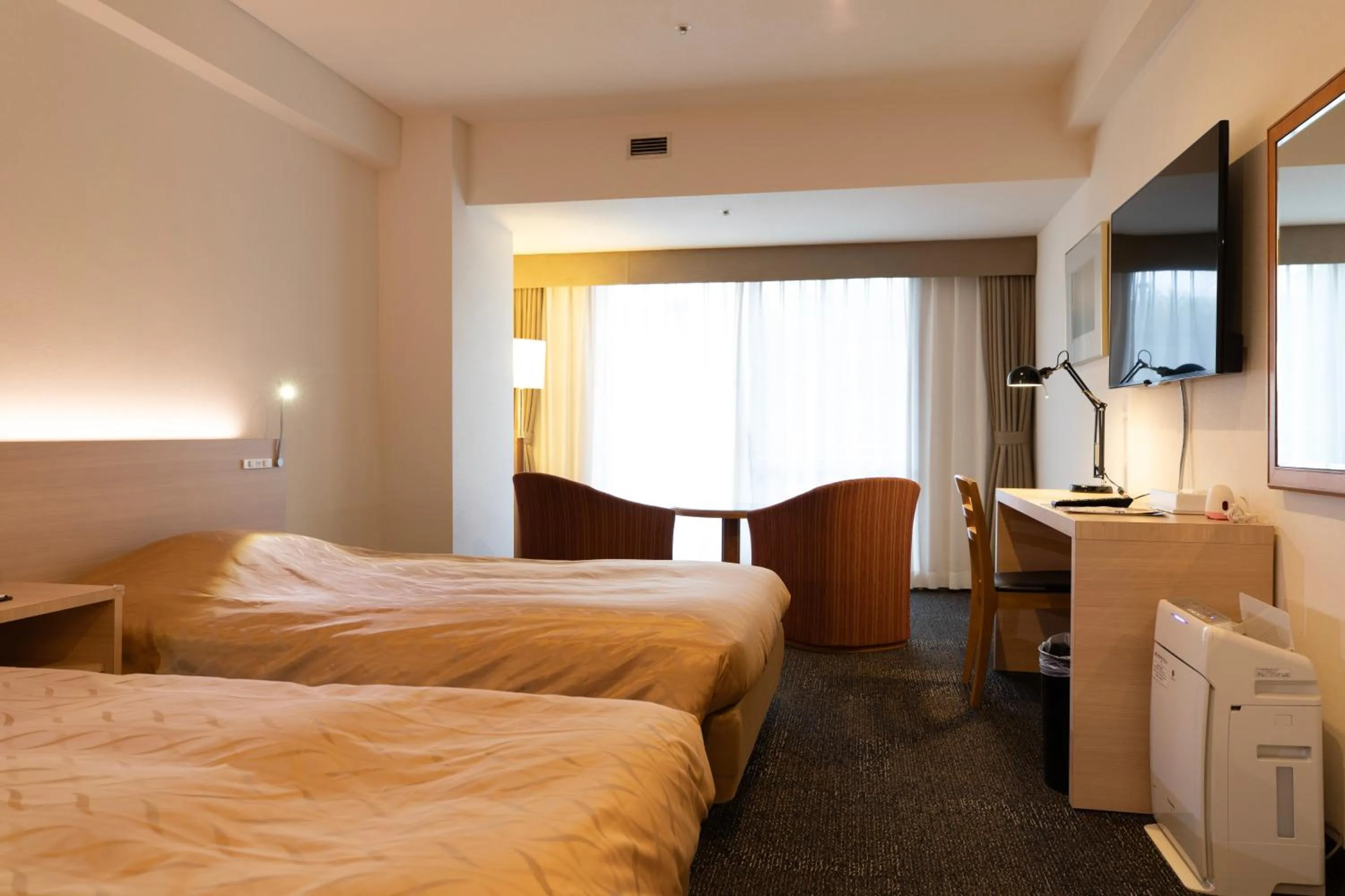 Bed in Hotel Regina Kawaguchiko