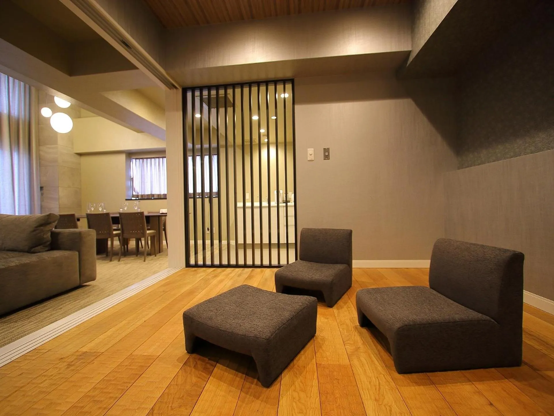 Living room in Hotel Regina Kawaguchiko