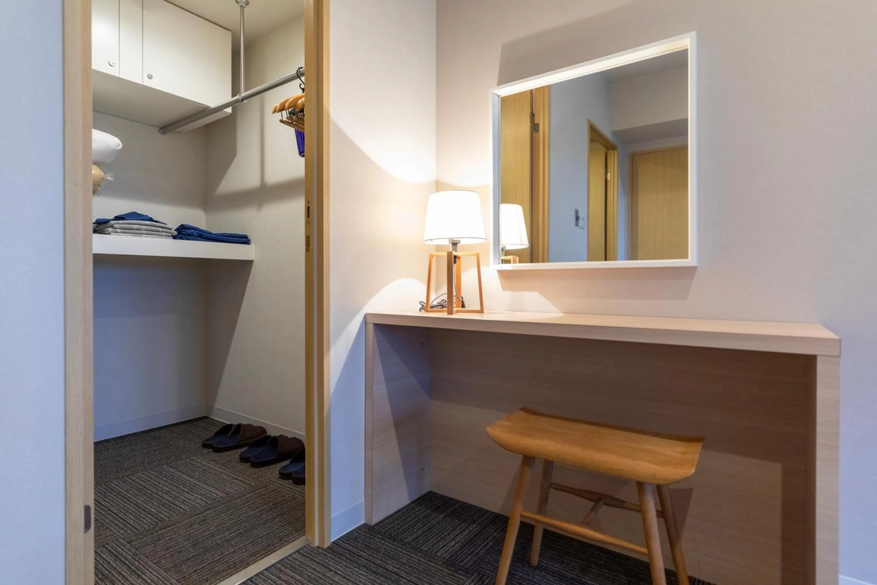 wardrobe in Hotel Regina Kawaguchiko