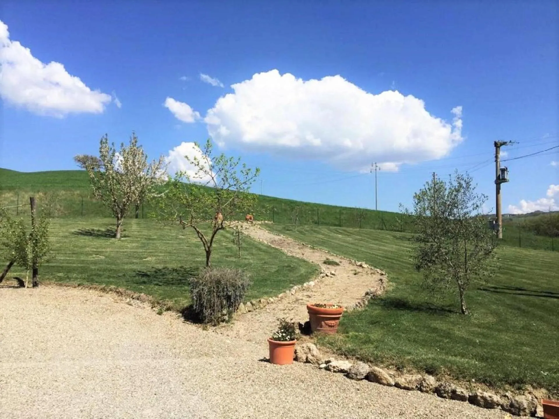 Garden in Francigena
