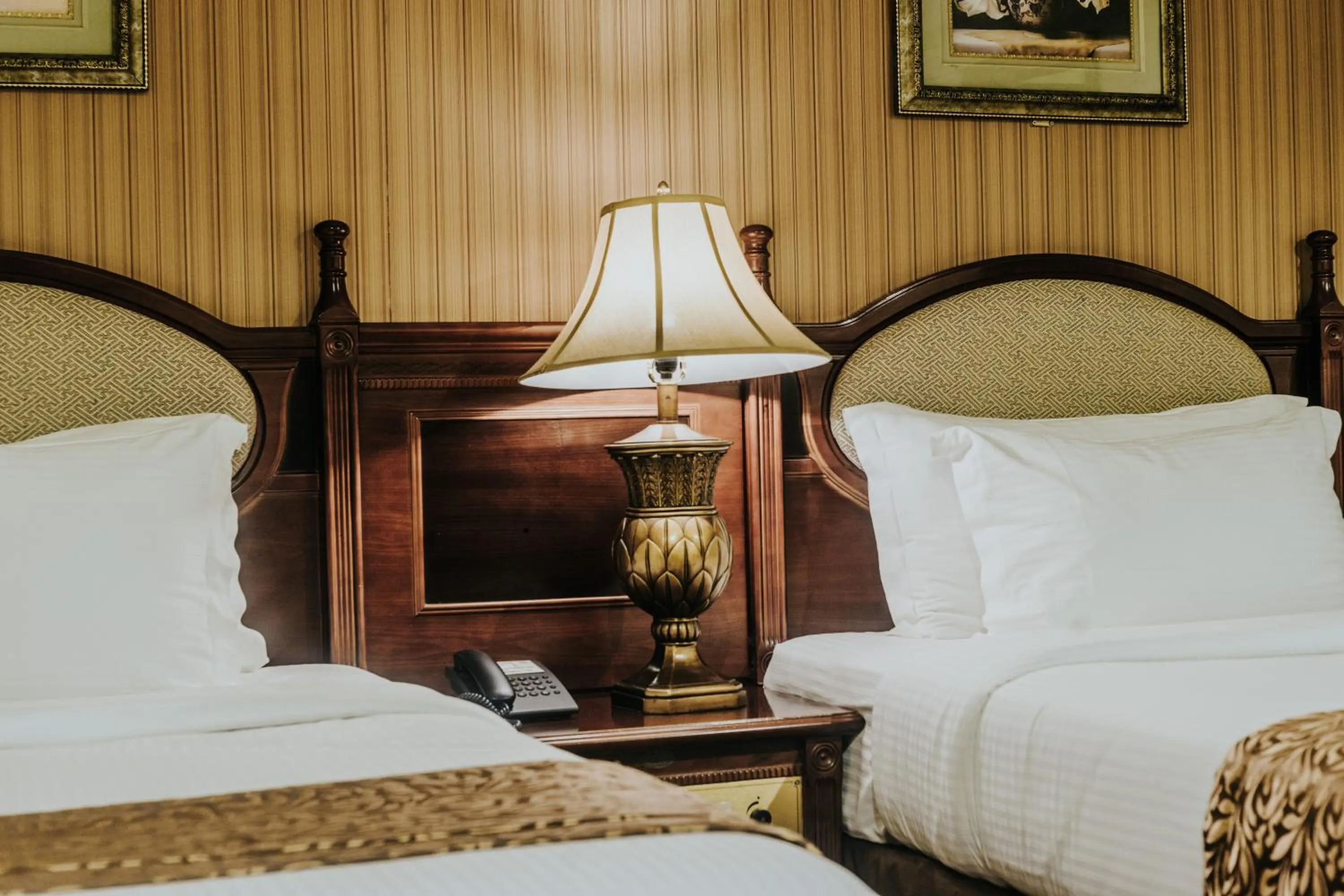 Bed in Villa Caceres Hotel