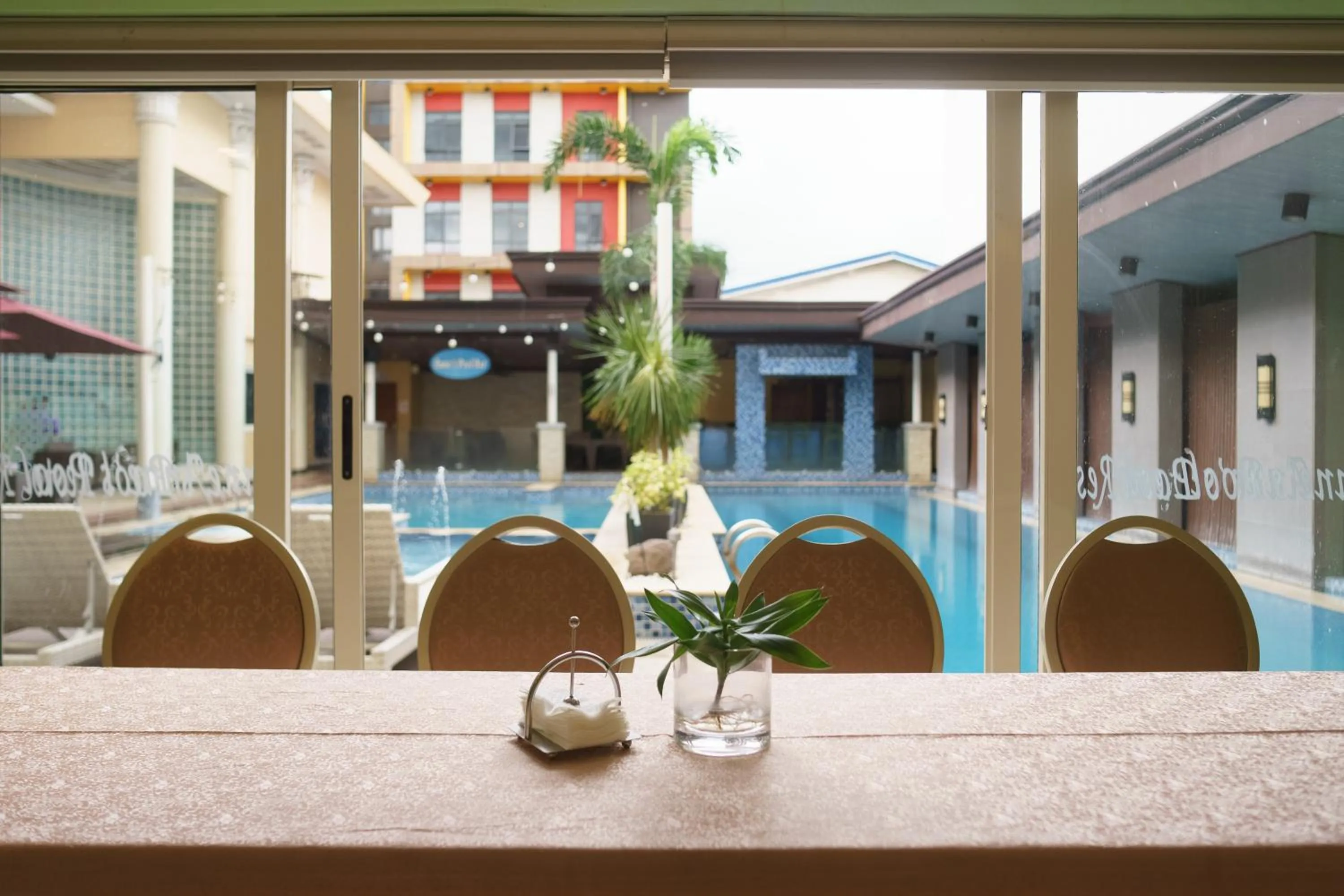 Food in Villa Caceres Hotel