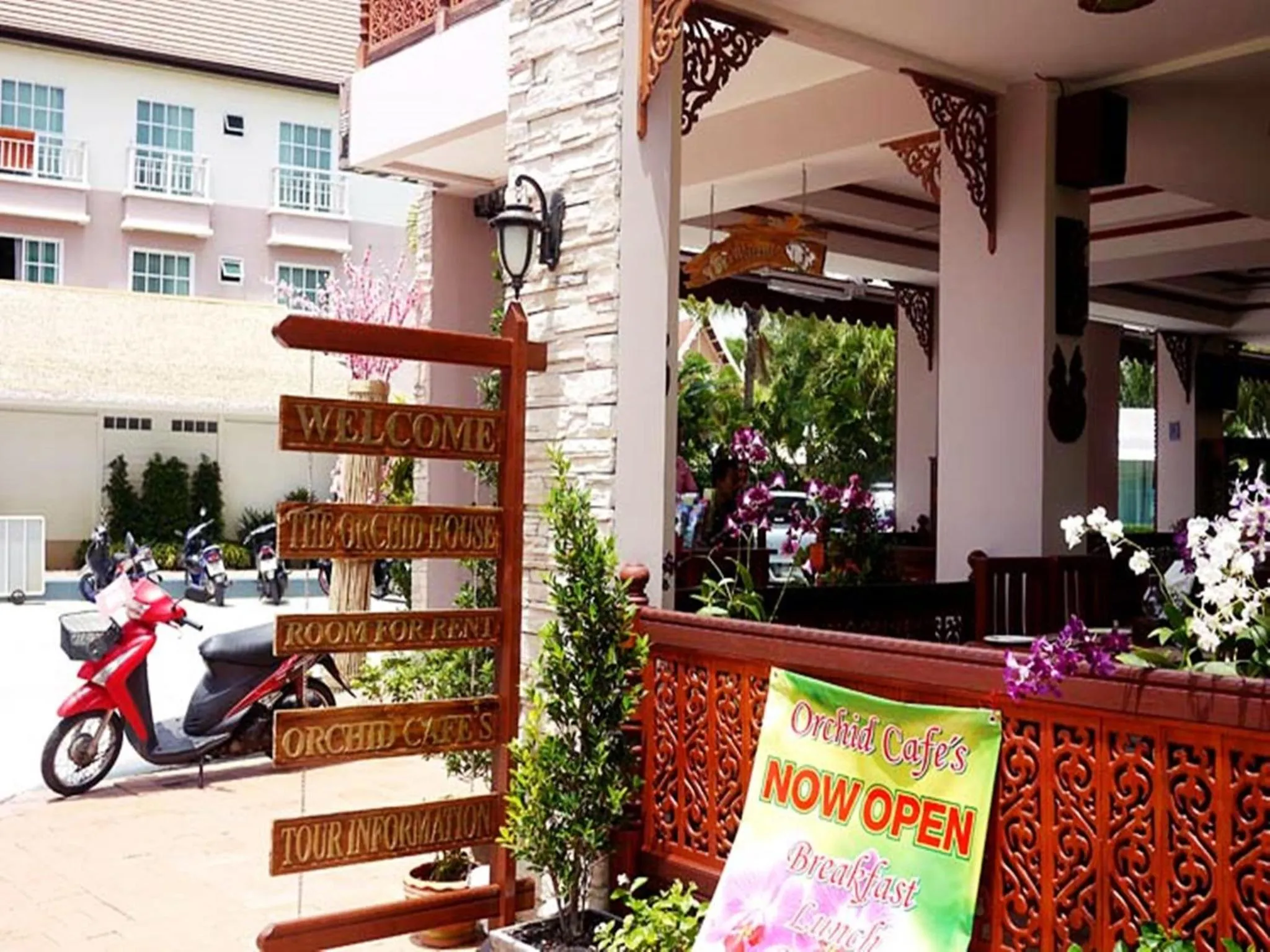 On site in The Orchid House - SHA Extra Plus