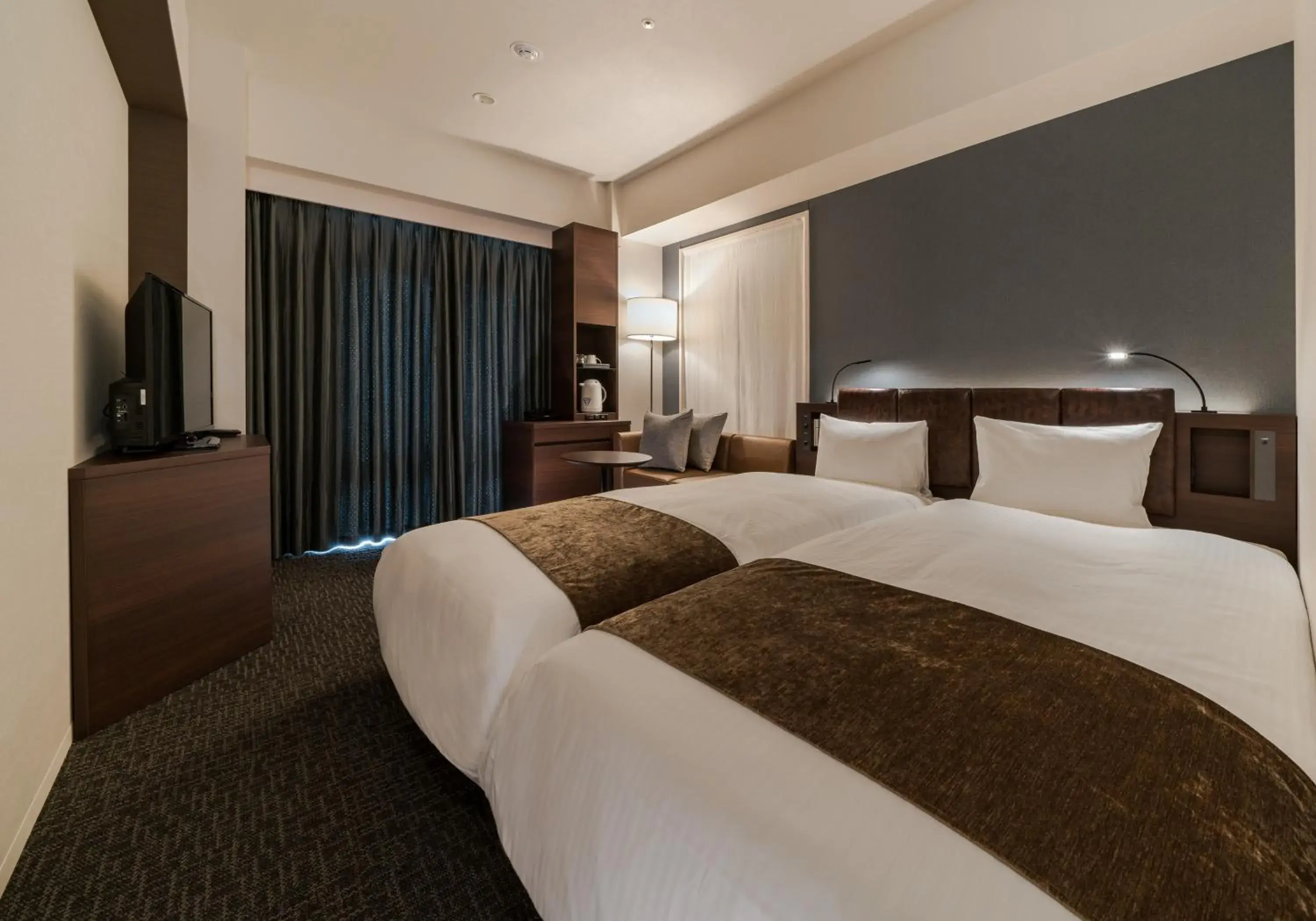 Hollywood Twin Room - Non-Smoking in Daiwa Roynet Hotel Chiba-chuo Hollywood Twin Room - Non-Smoking in Daiwa Roynet Hotel Chiba-chuo