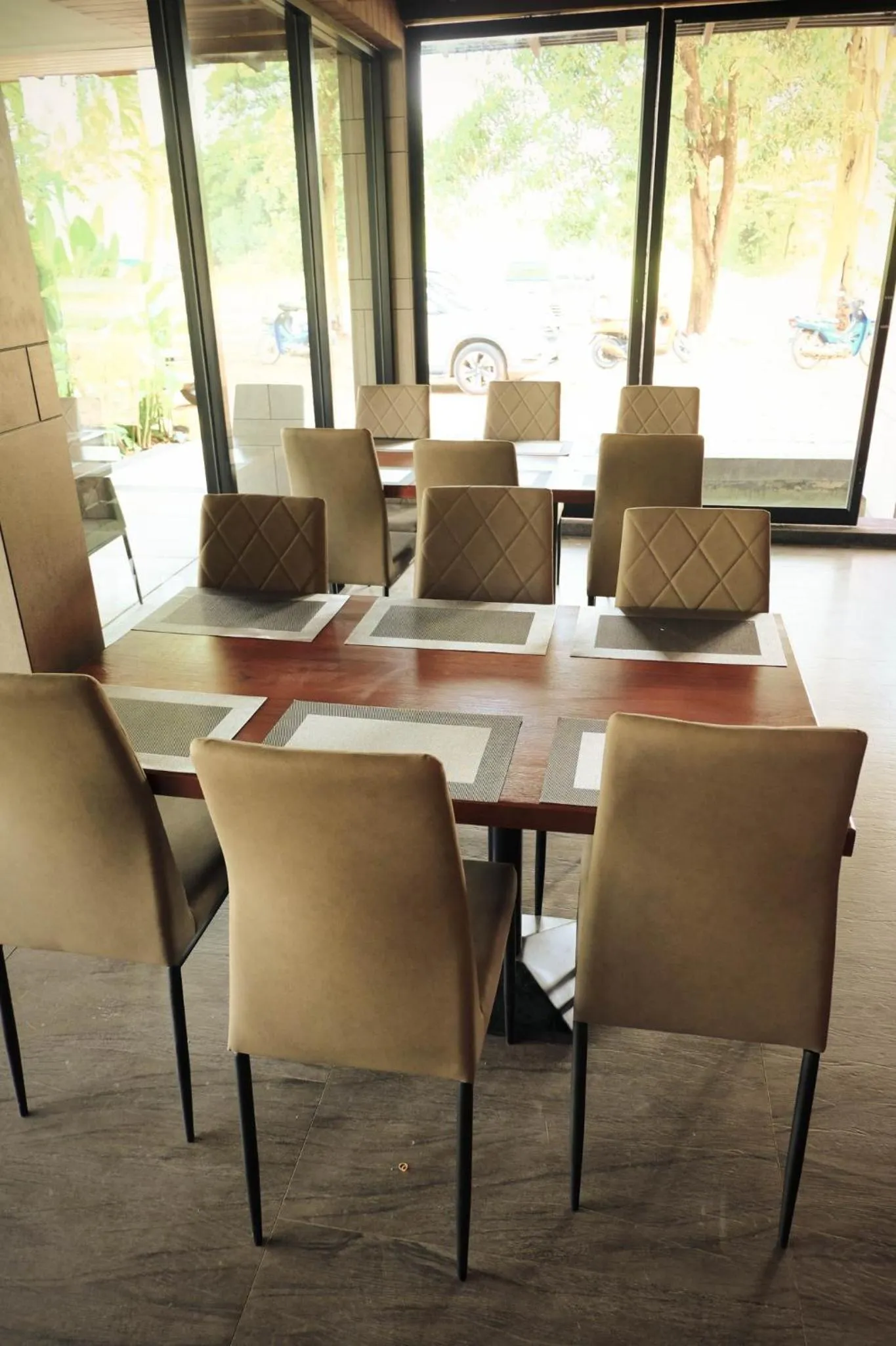 Dining area in The Glory Gold