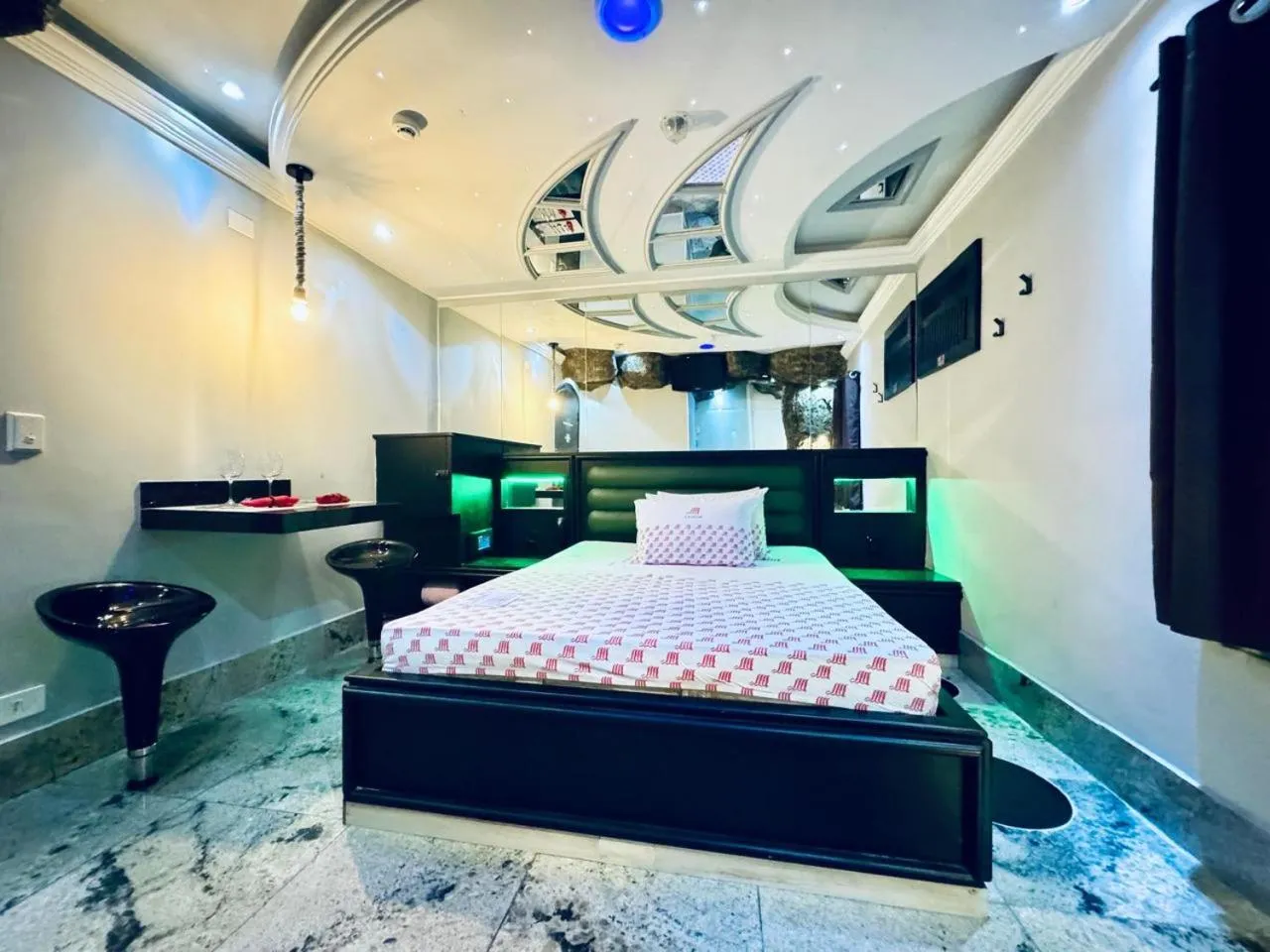 Bed in Cachoeiras Motel - Hotel