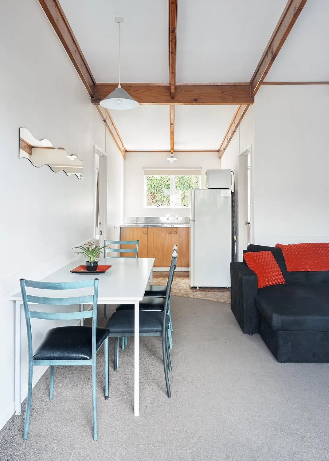 Kitchen or kitchenette in Mercury Bay Holiday Park