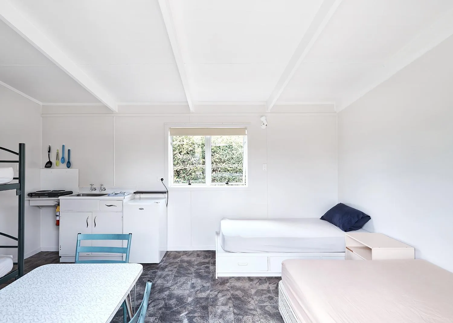 Bed in Mercury Bay Holiday Park