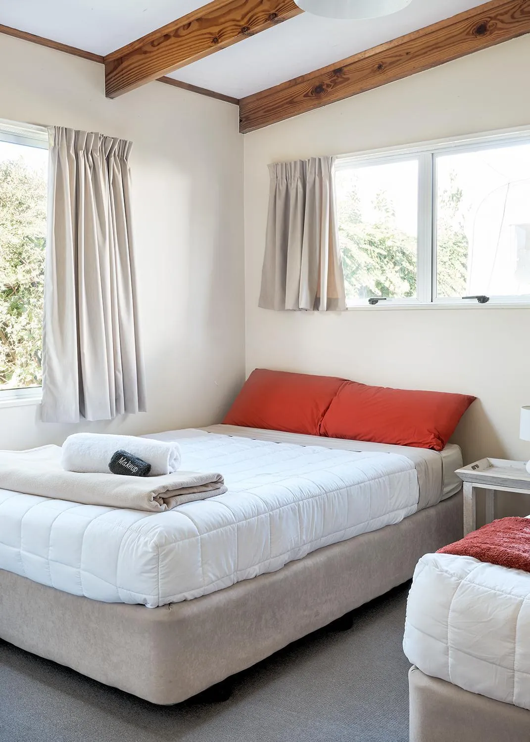 Bed in Mercury Bay Holiday Park