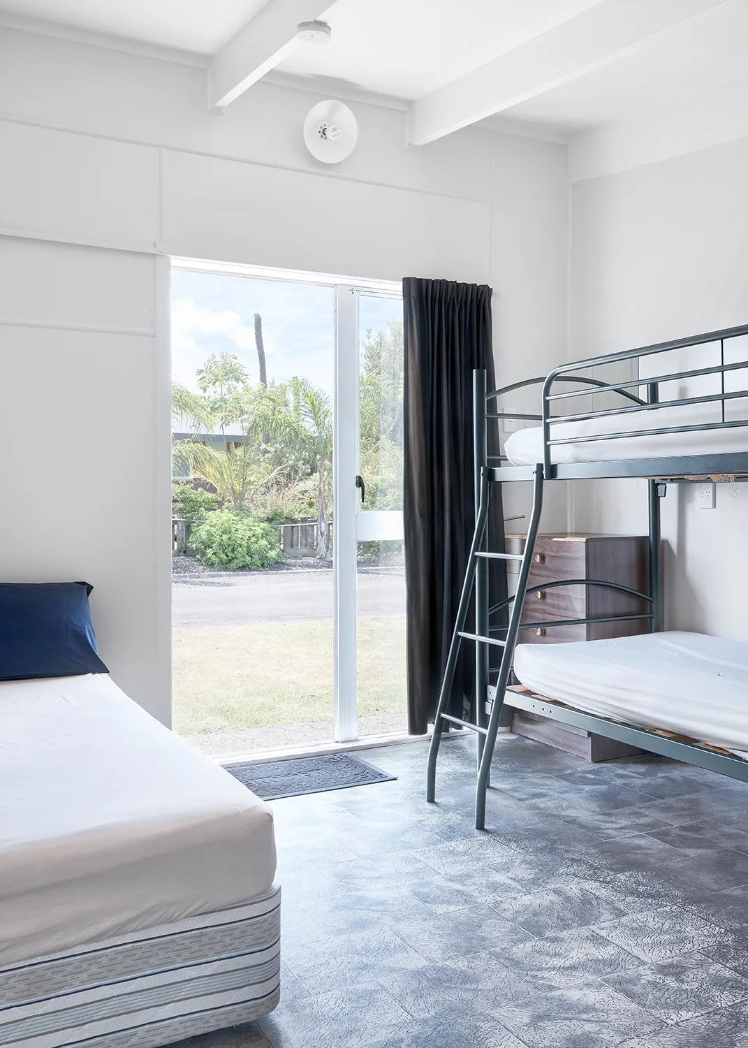 Bed in Mercury Bay Holiday Park