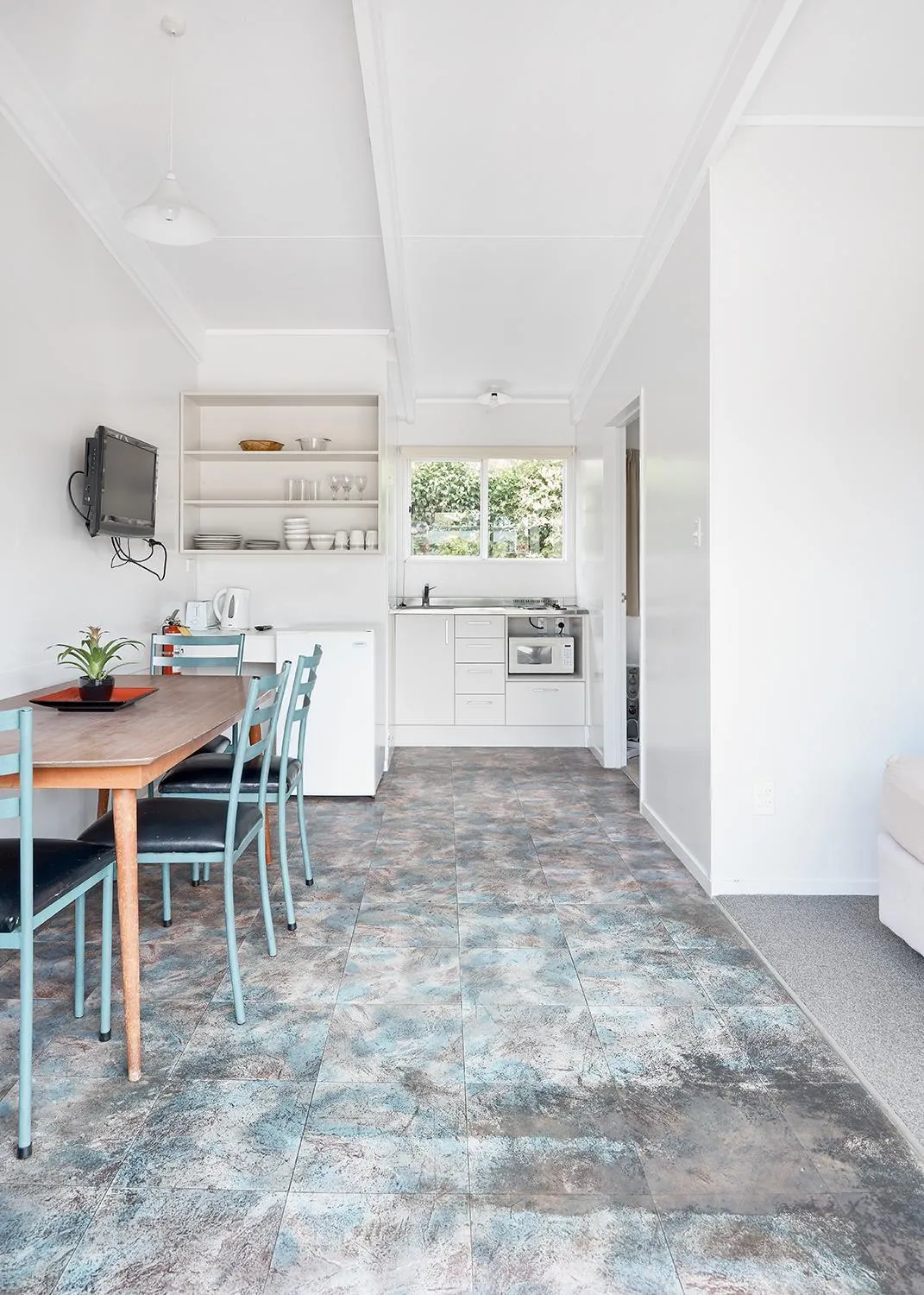 Kitchen or kitchenette in Mercury Bay Holiday Park