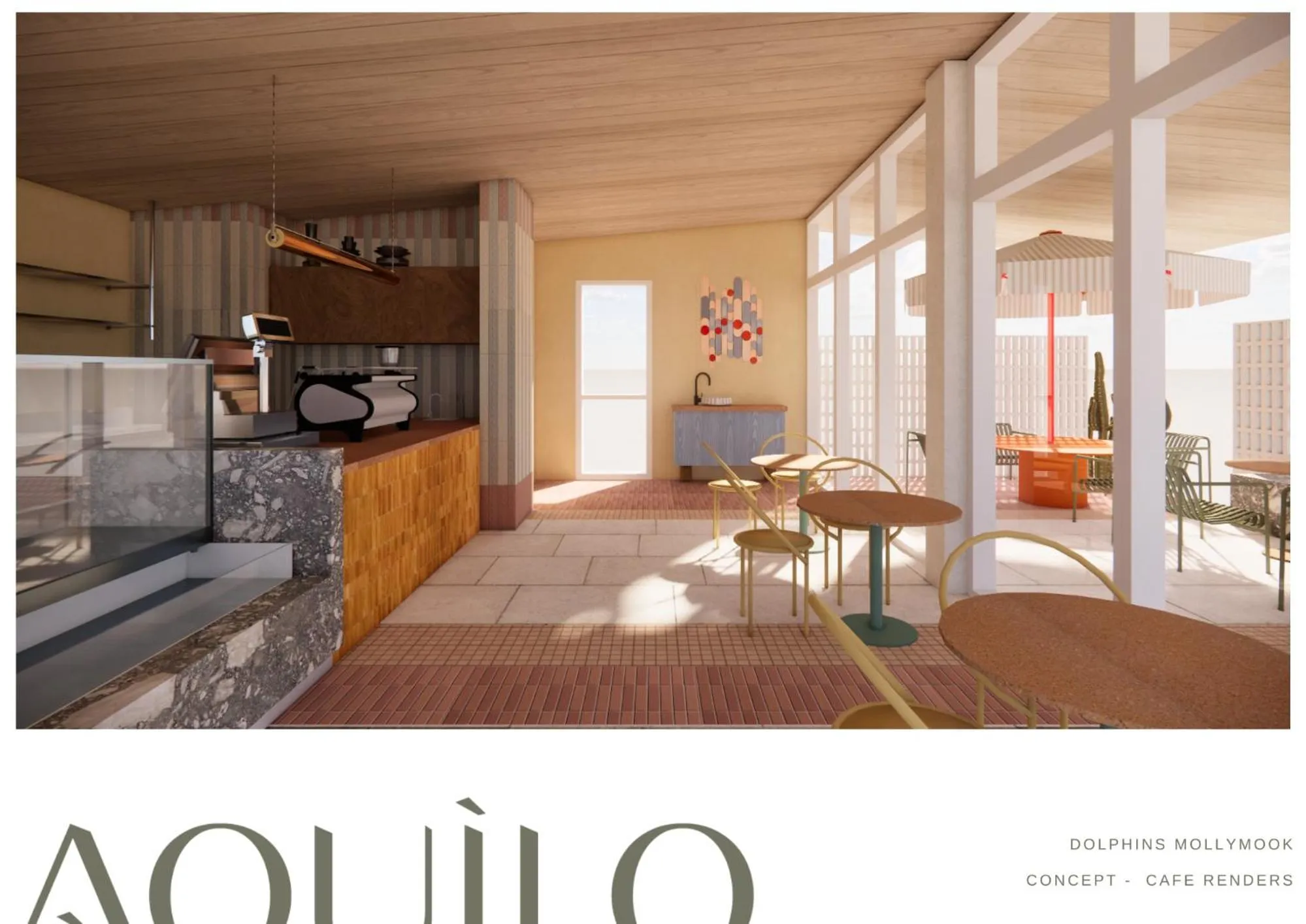 Restaurant/places to eat in Dolphins Motel