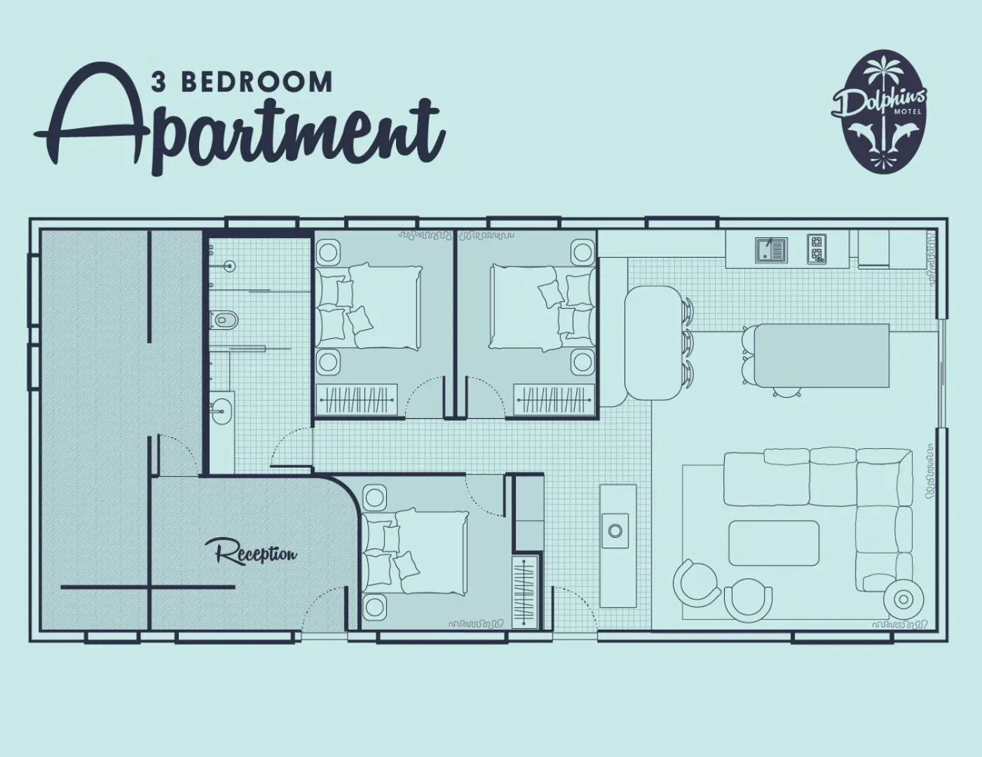 Property building in Dolphins Motel