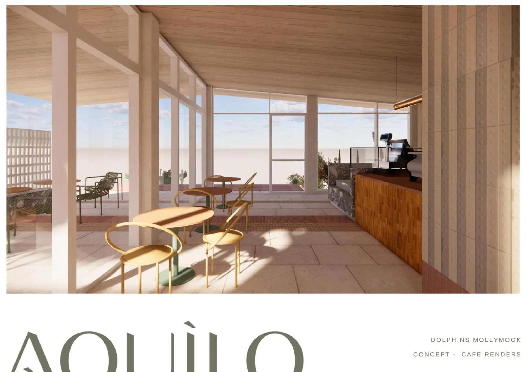 Restaurant/places to eat in Dolphins Motel