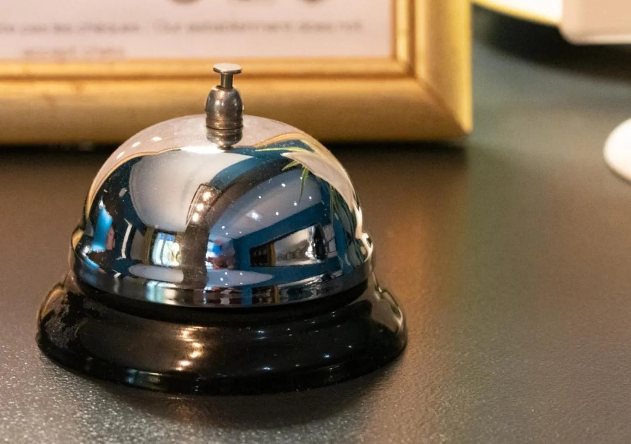 Lobby or reception in Nouvel Hôtel