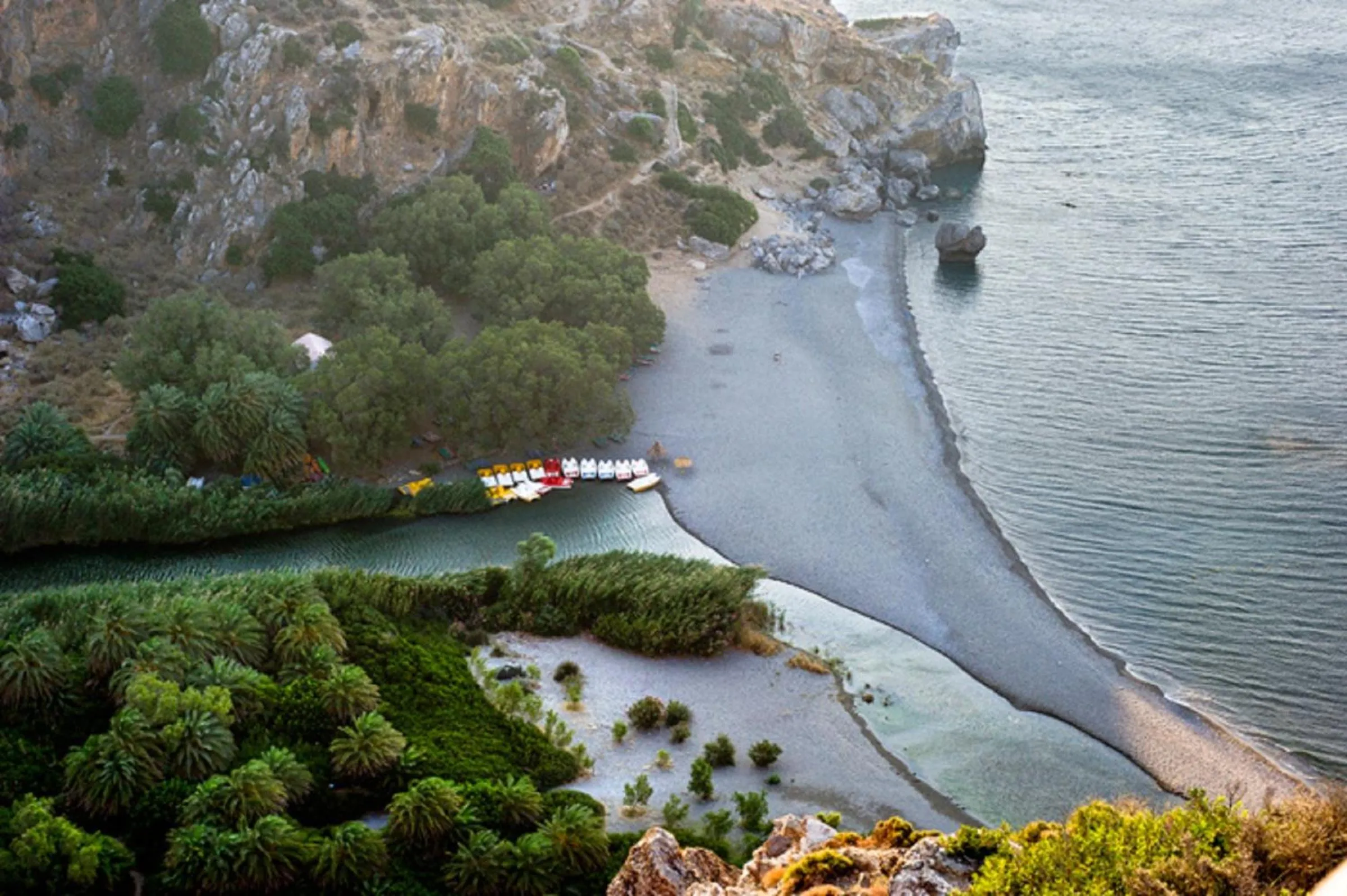 Natural landscape in Anna Ageliki