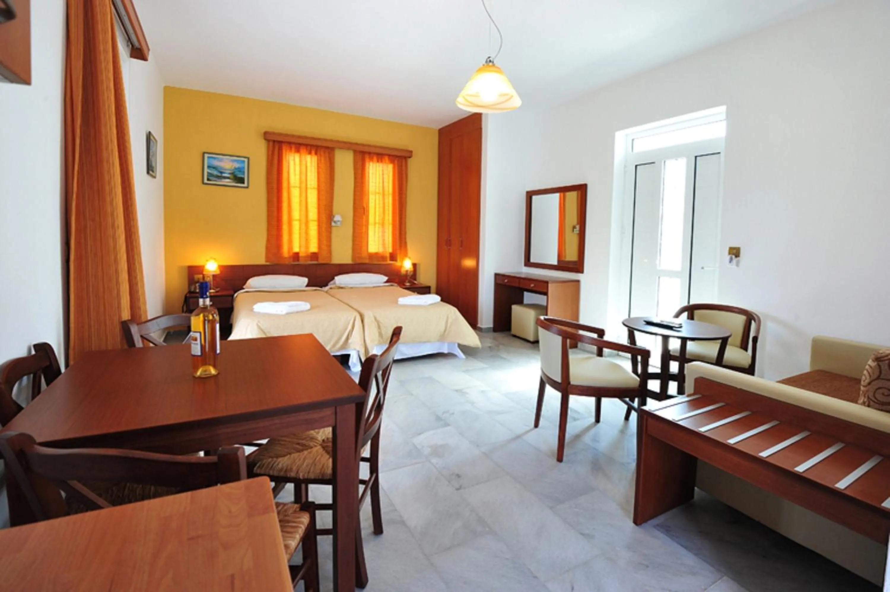 Photo of the whole room, Bed in Anna Ageliki