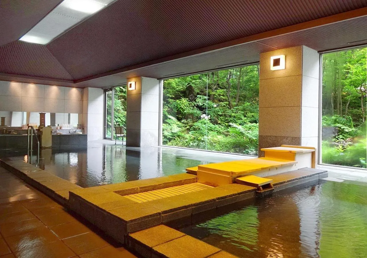 Public Bath in Hotel Yunishigawa