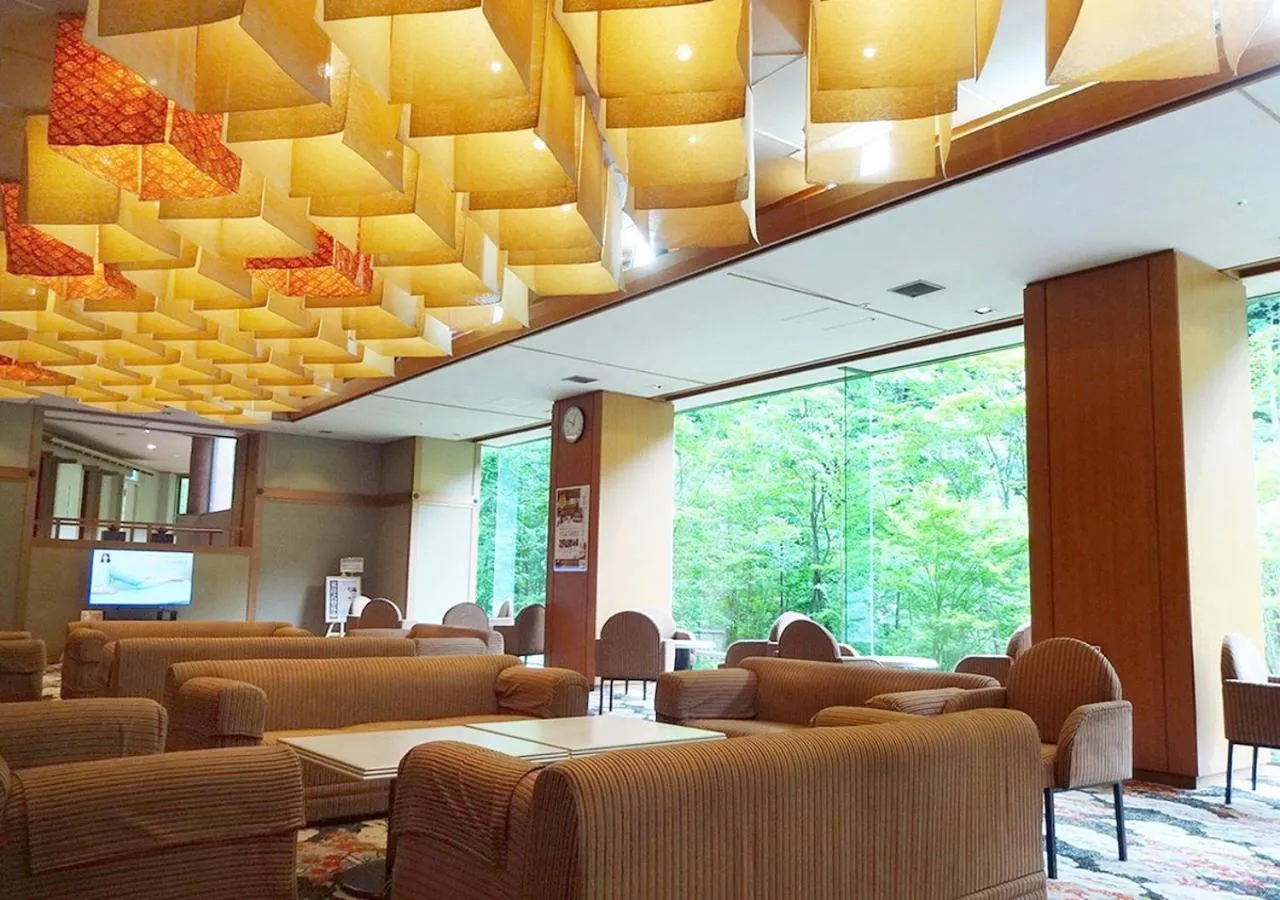 Lobby or reception in Hotel Yunishigawa