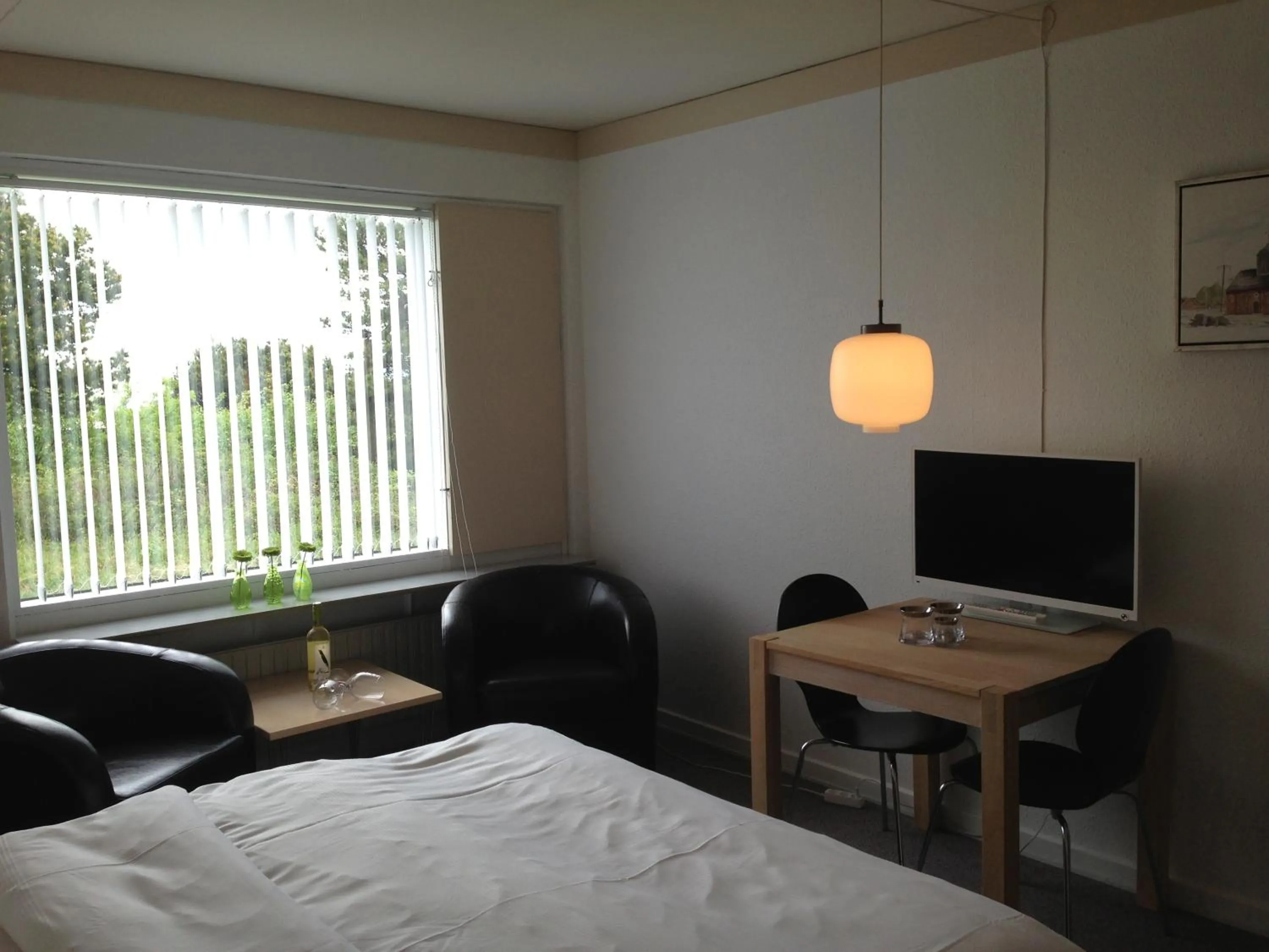 Bed in Hotel Vadehavet