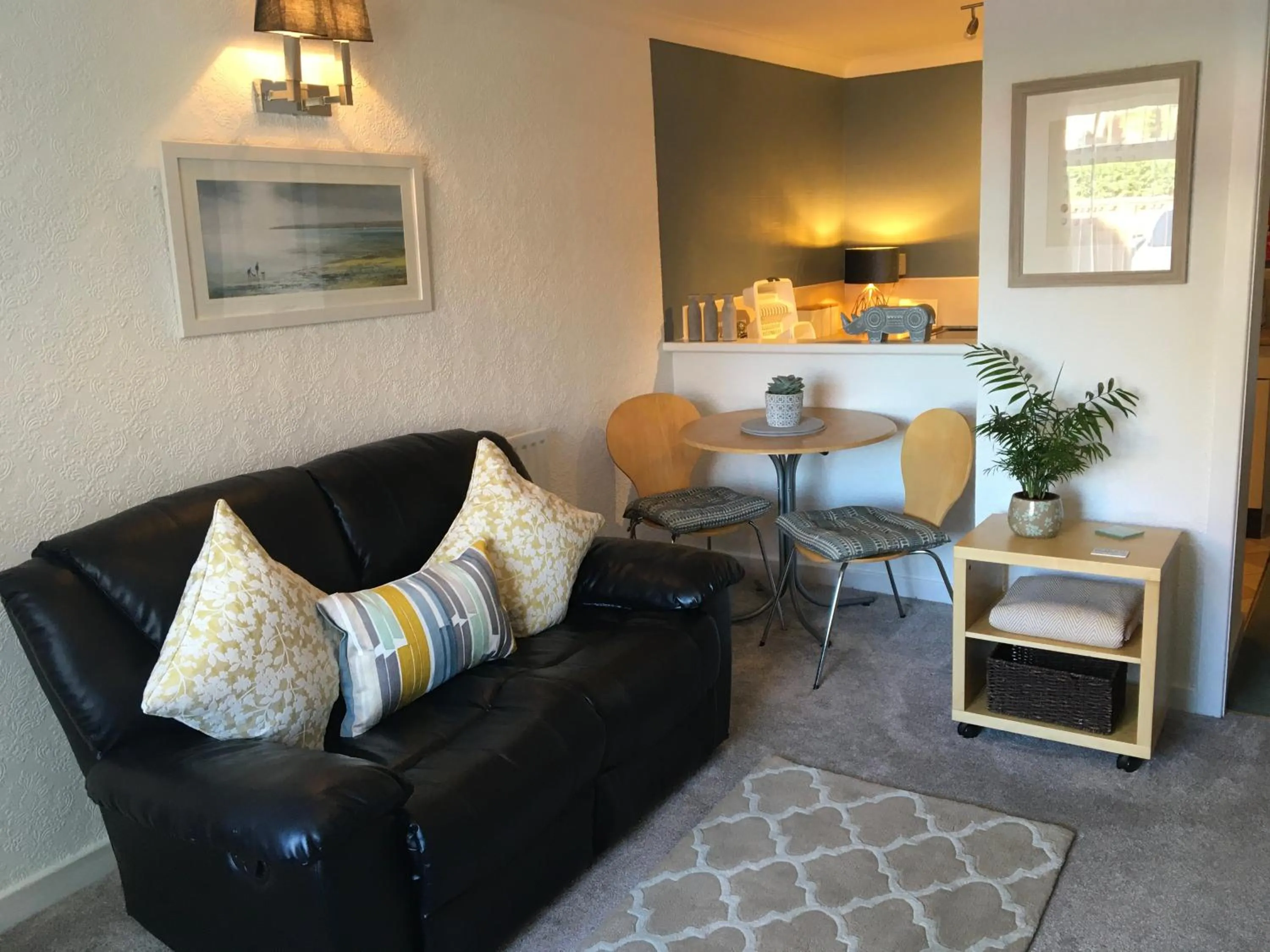 Living room in Mode - The Old School House